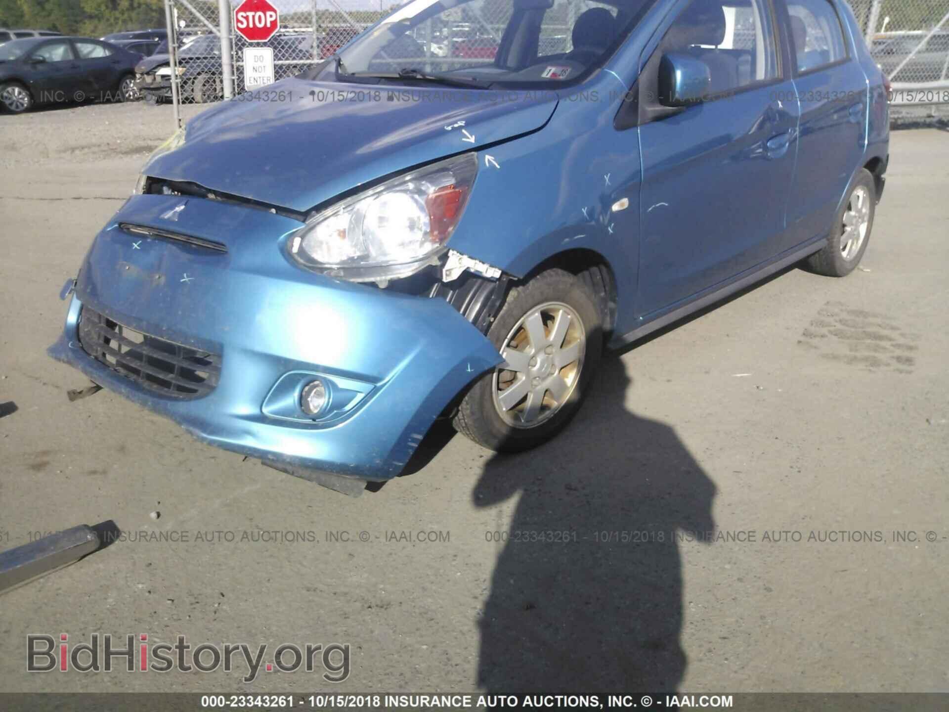 2014 MITSUBISHI MIRAGE - VIN: ML32A4HJ0EH015104 - Фото 2