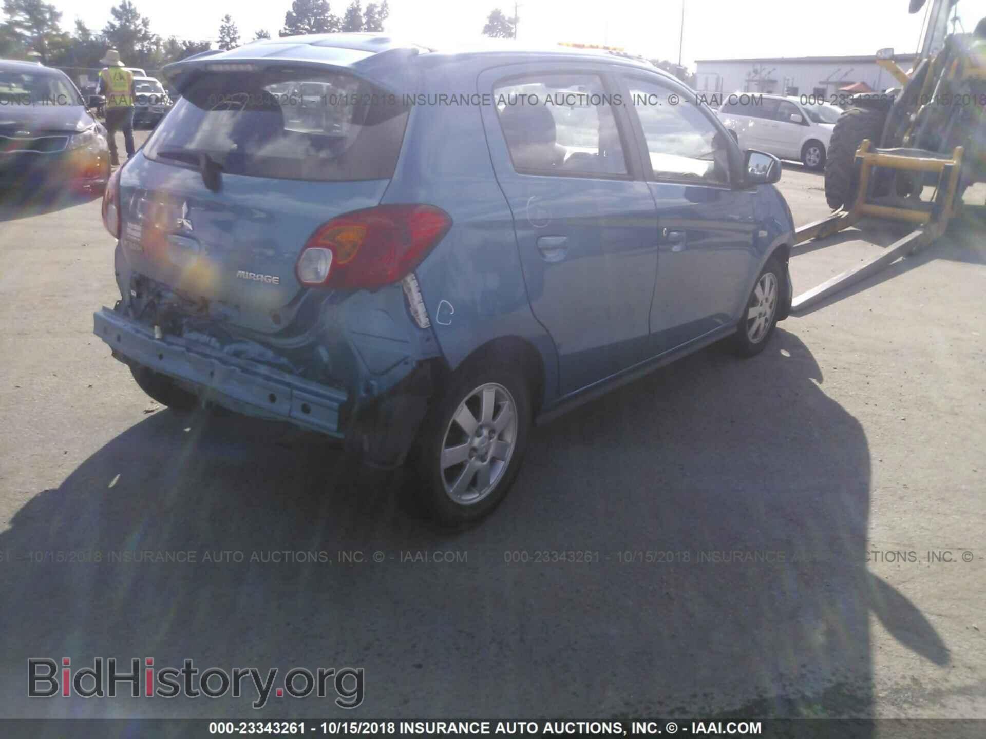 2014 MITSUBISHI MIRAGE - VIN: ML32A4HJ0EH015104 - Фото 4