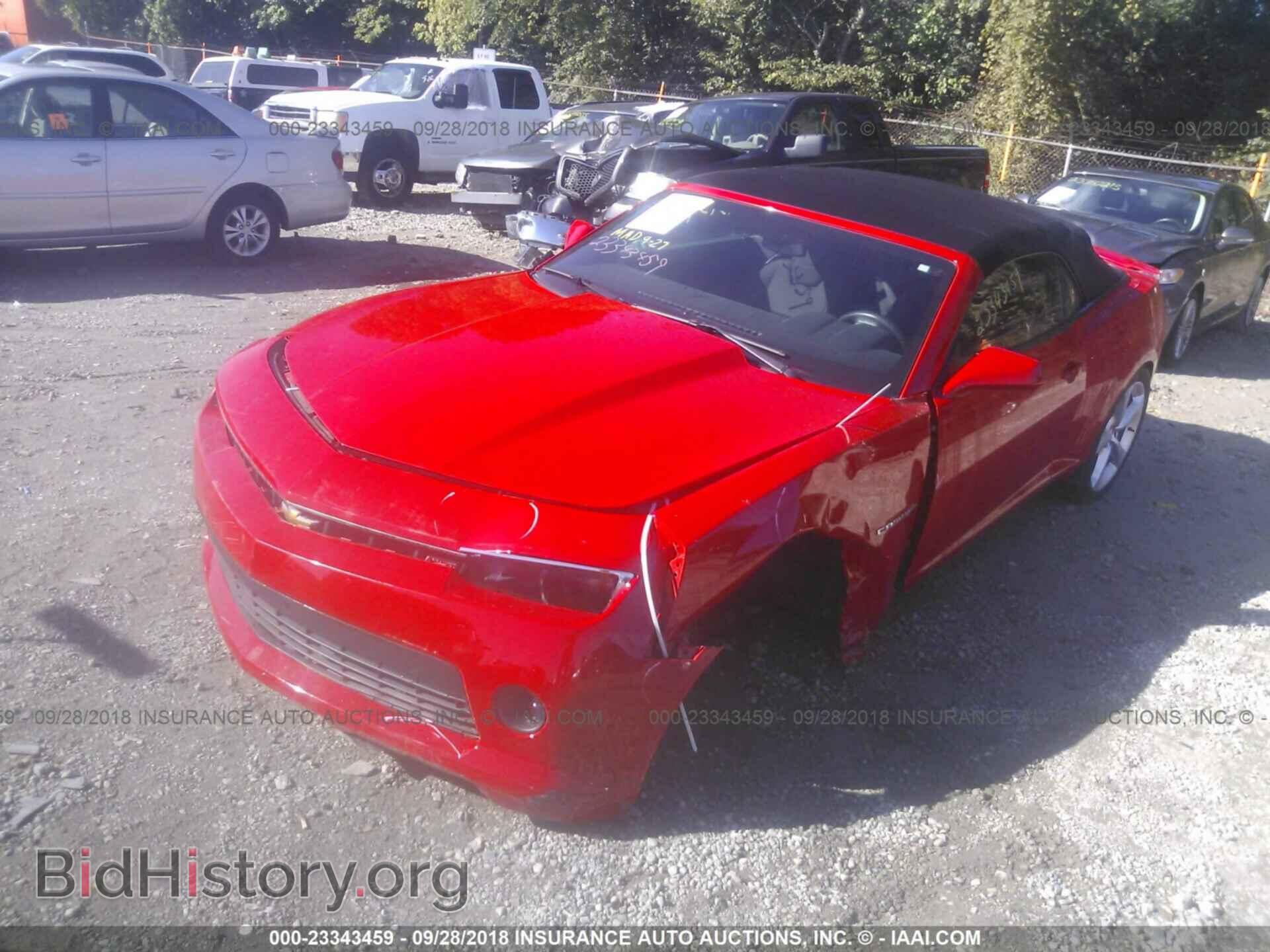 2015 Chevrolet Camaro - VIN: 2G1FD3D39F9275880 - Фото 2