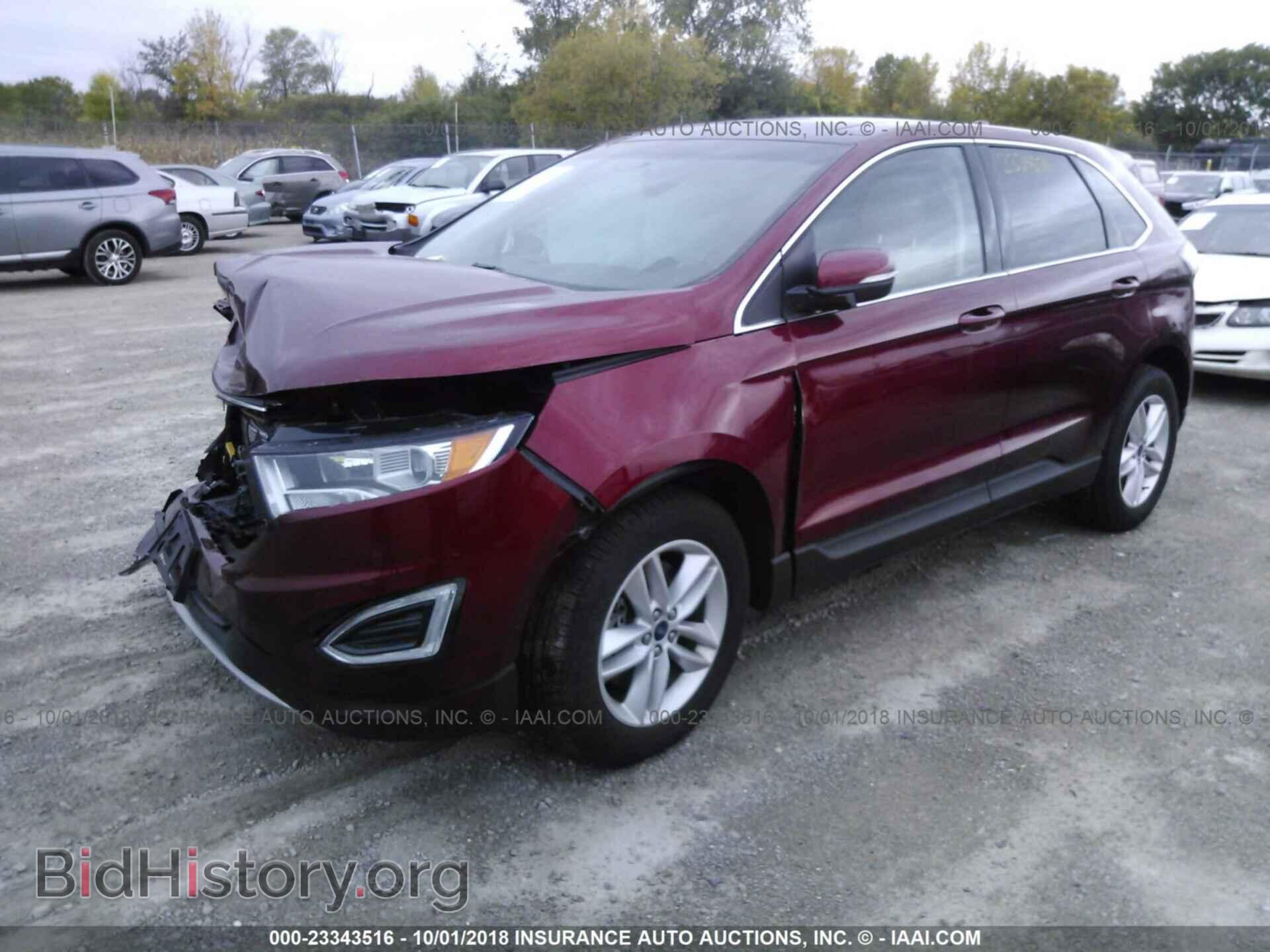 2015 Ford Edge - VIN: 2FMTK4J83FBC19508 - Фото 2