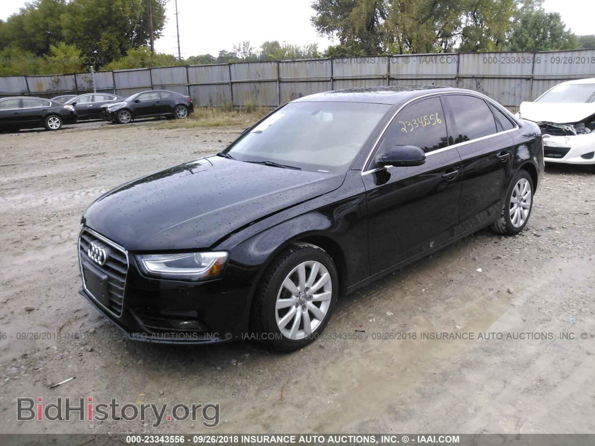 2013 Audi A4 - VIN: WAUBFAFL3DN031862 - Photo 2
