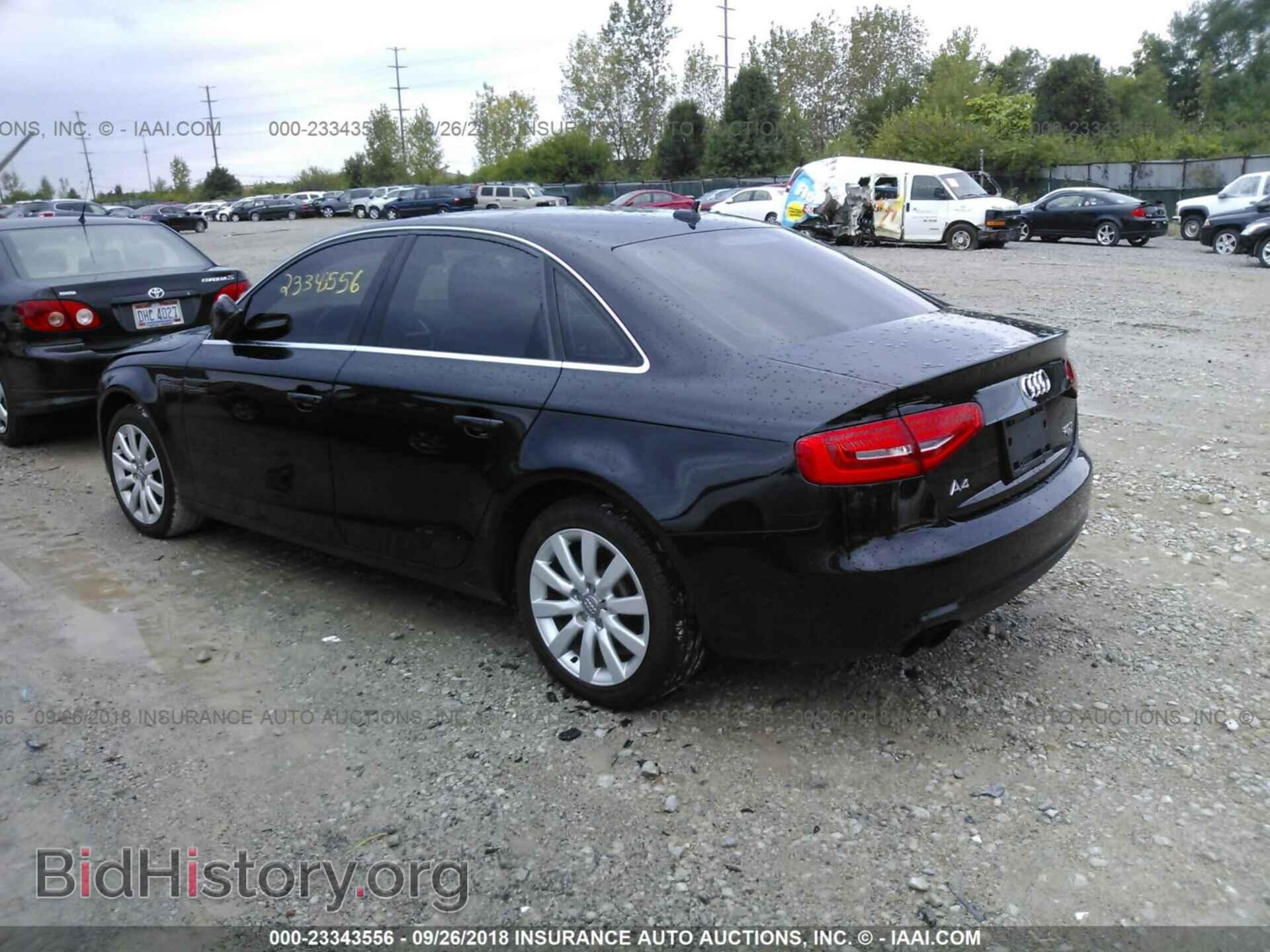2013 Audi A4 - VIN: WAUBFAFL3DN031862 - Photo 3