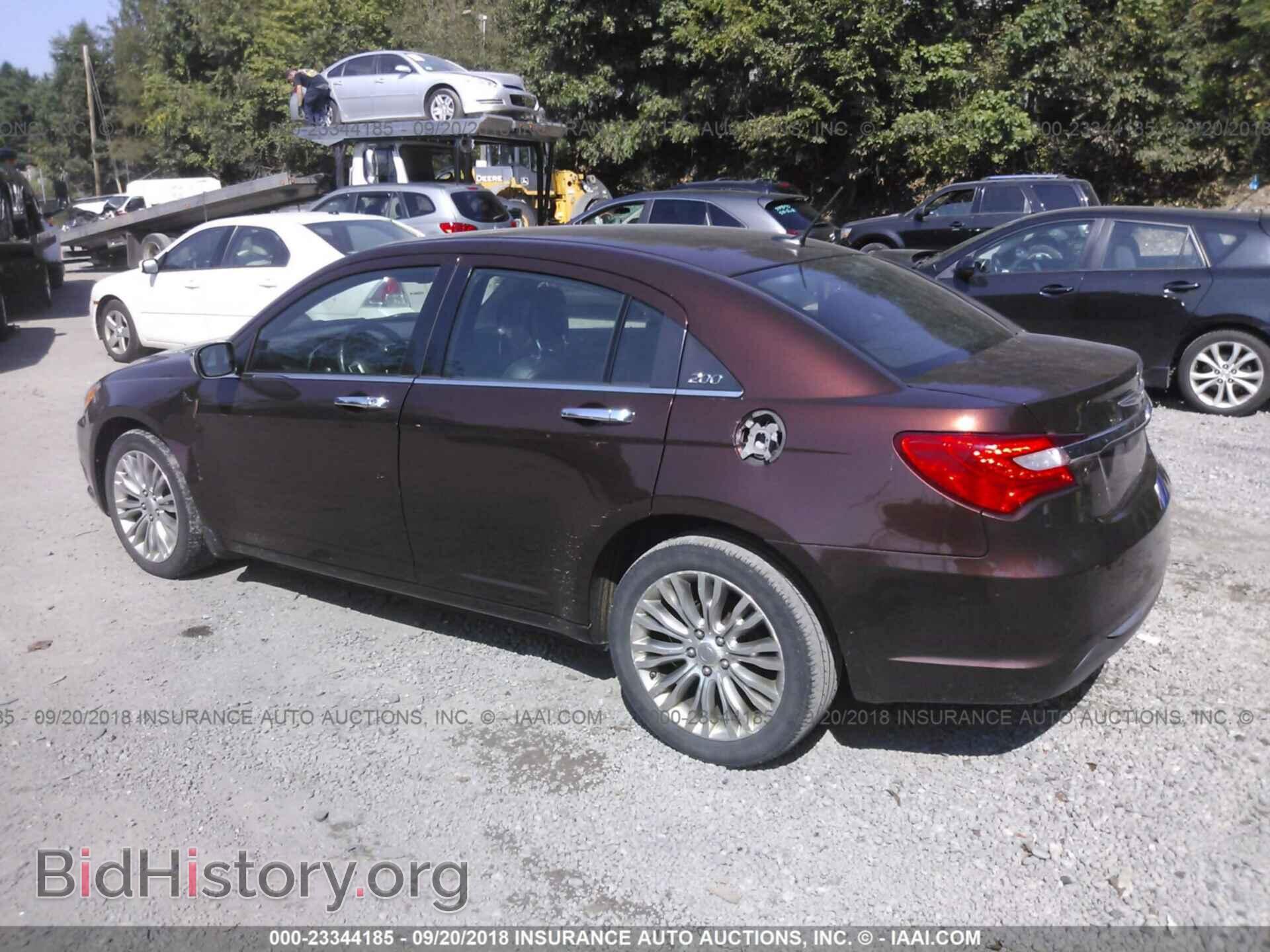 2012 Chrysler 200 - VIN: 1C3CCBCB4CN189308 - Фото 3