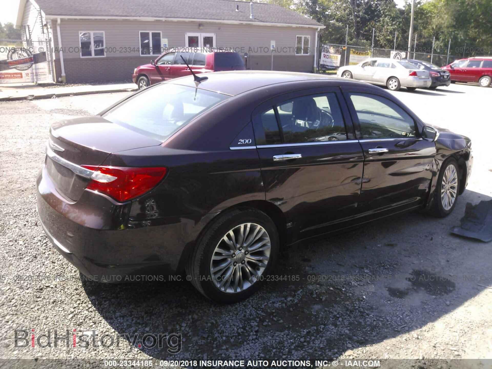 2012 Chrysler 200 - VIN: 1C3CCBCB4CN189308 - Фото 4