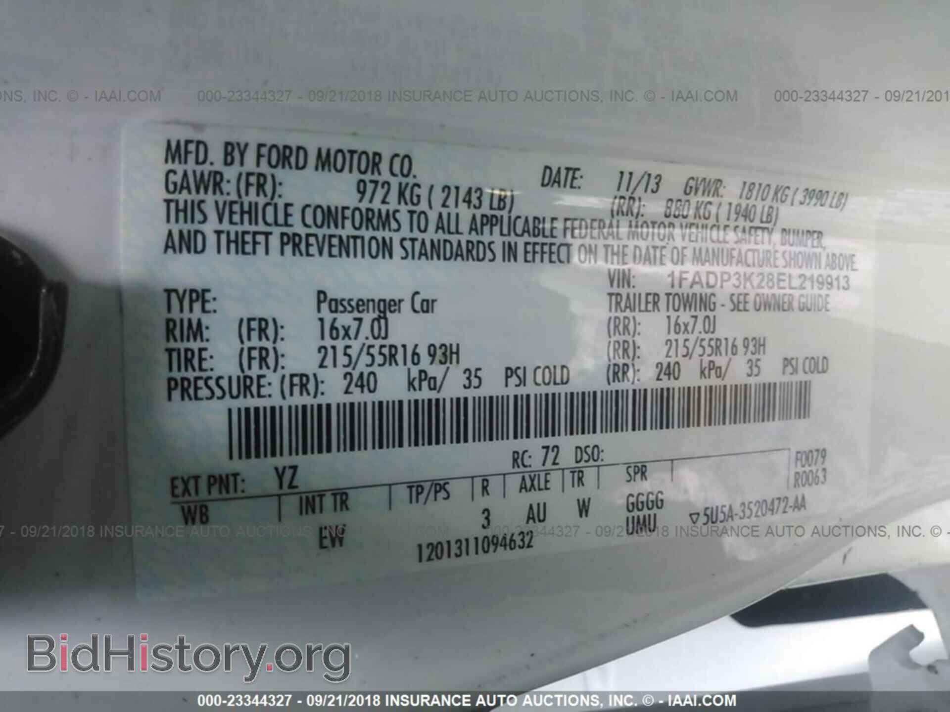 2014 Ford Focus - VIN: 1FADP3K28EL219913 - Photo 9