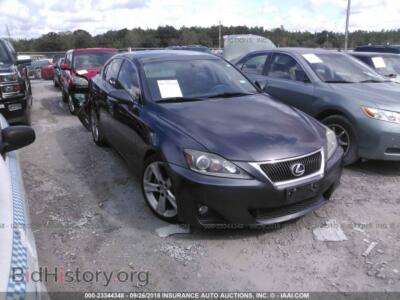 2011 Lexus IS, black — VIN JTHBF5C27B5141637, IAAI