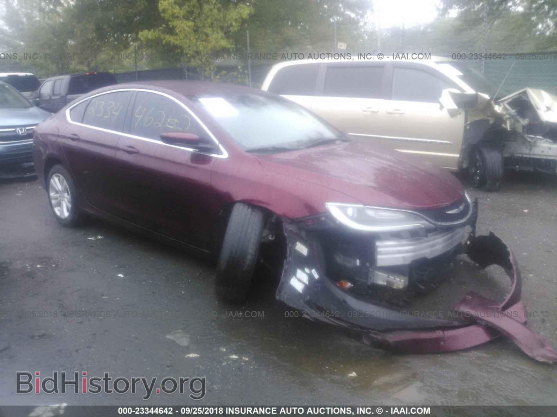 Фотография 1C3CCCAB8GN143379 - Chrysler 200 2016