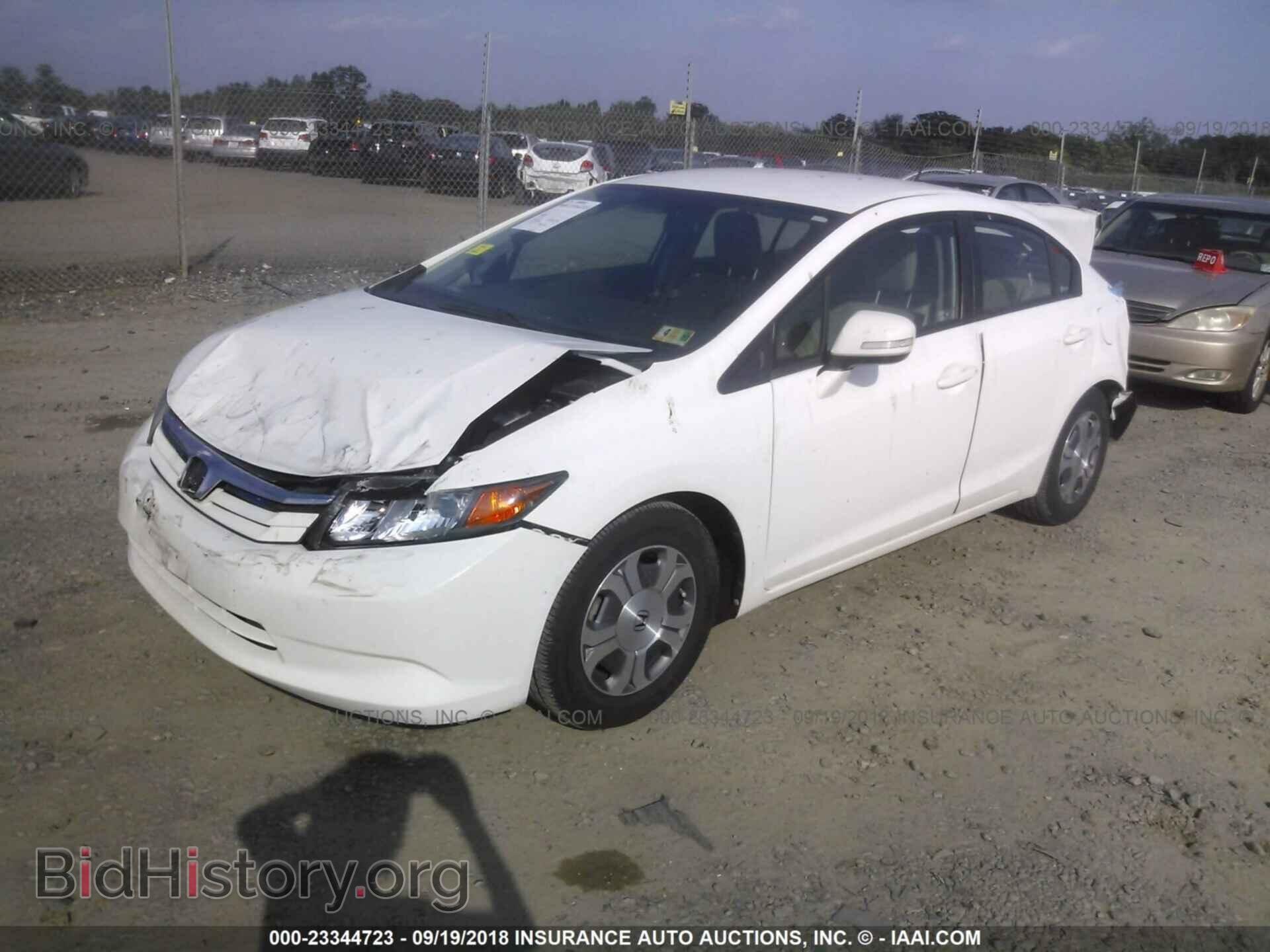 2012 Honda Civic - VIN: JHMFB4F32CS001249 - Photo 2
