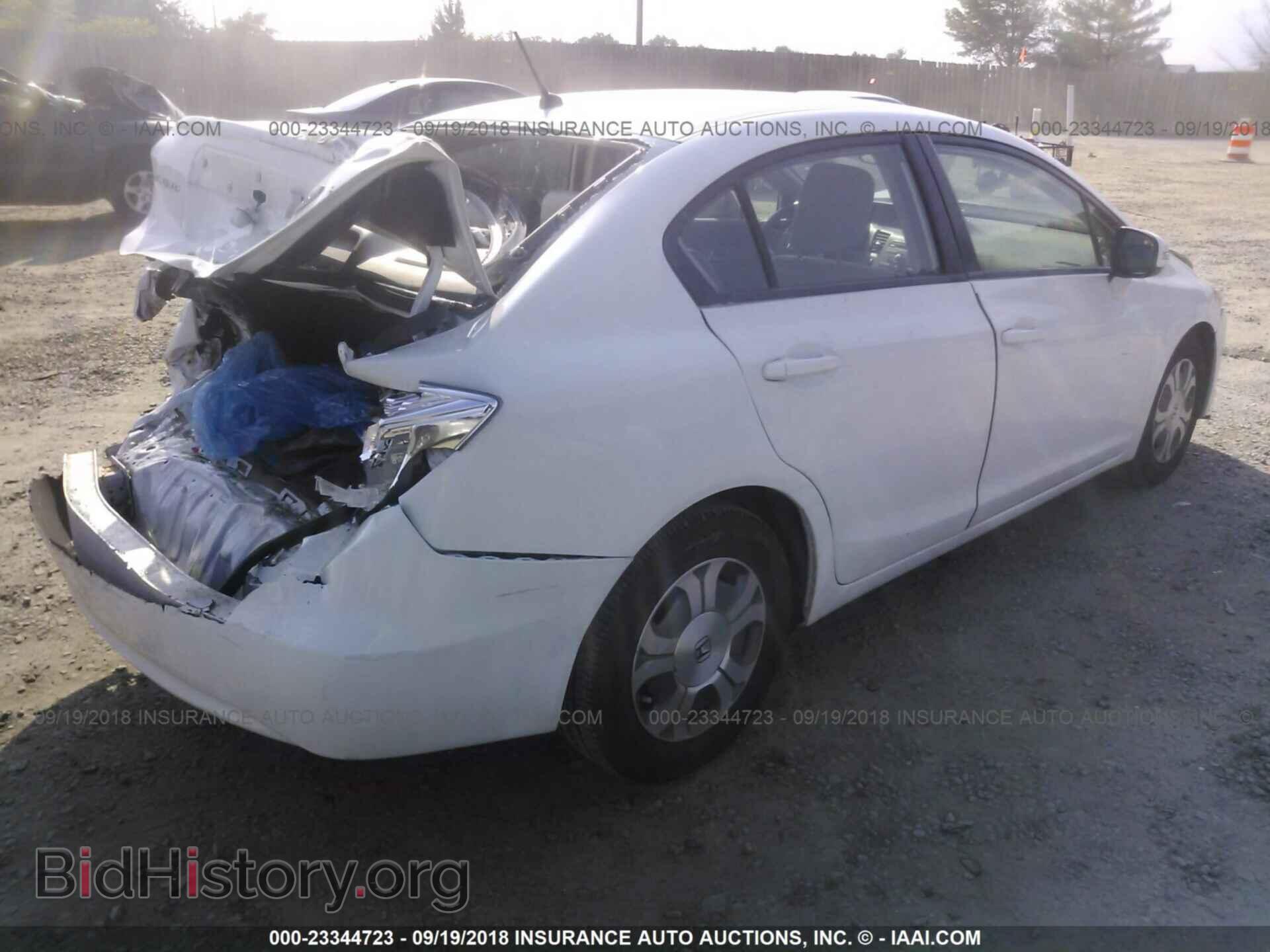 2012 Honda Civic - VIN: JHMFB4F32CS001249 - Photo 4