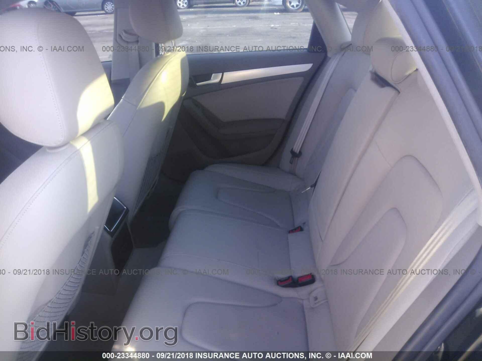 2012 Audi A4 - VIN: WAUBFAFL7CA047195 - Photo 8