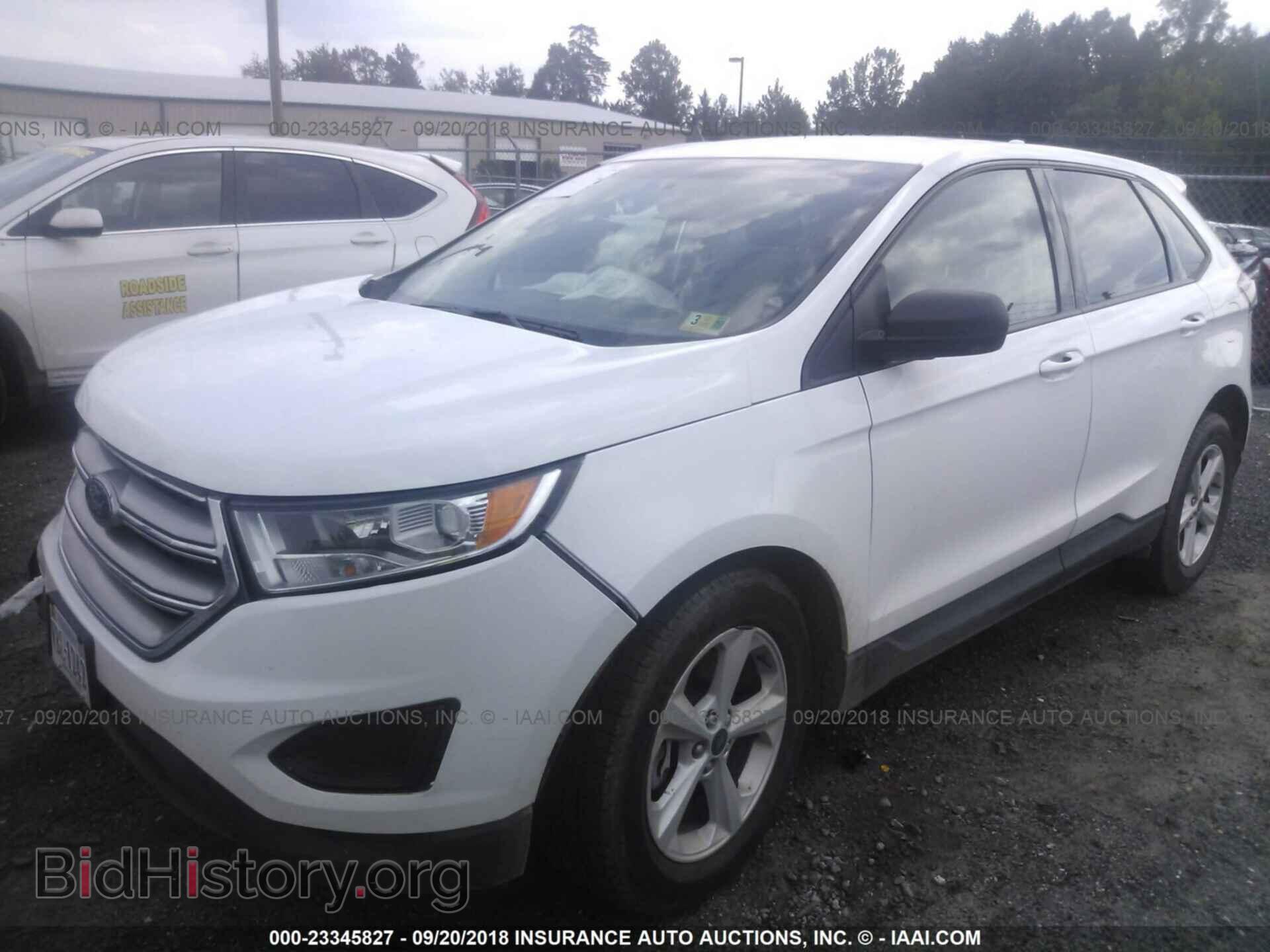 2015 Ford Edge - VIN: 2FMTK4G89FBB74646 - Фото 2