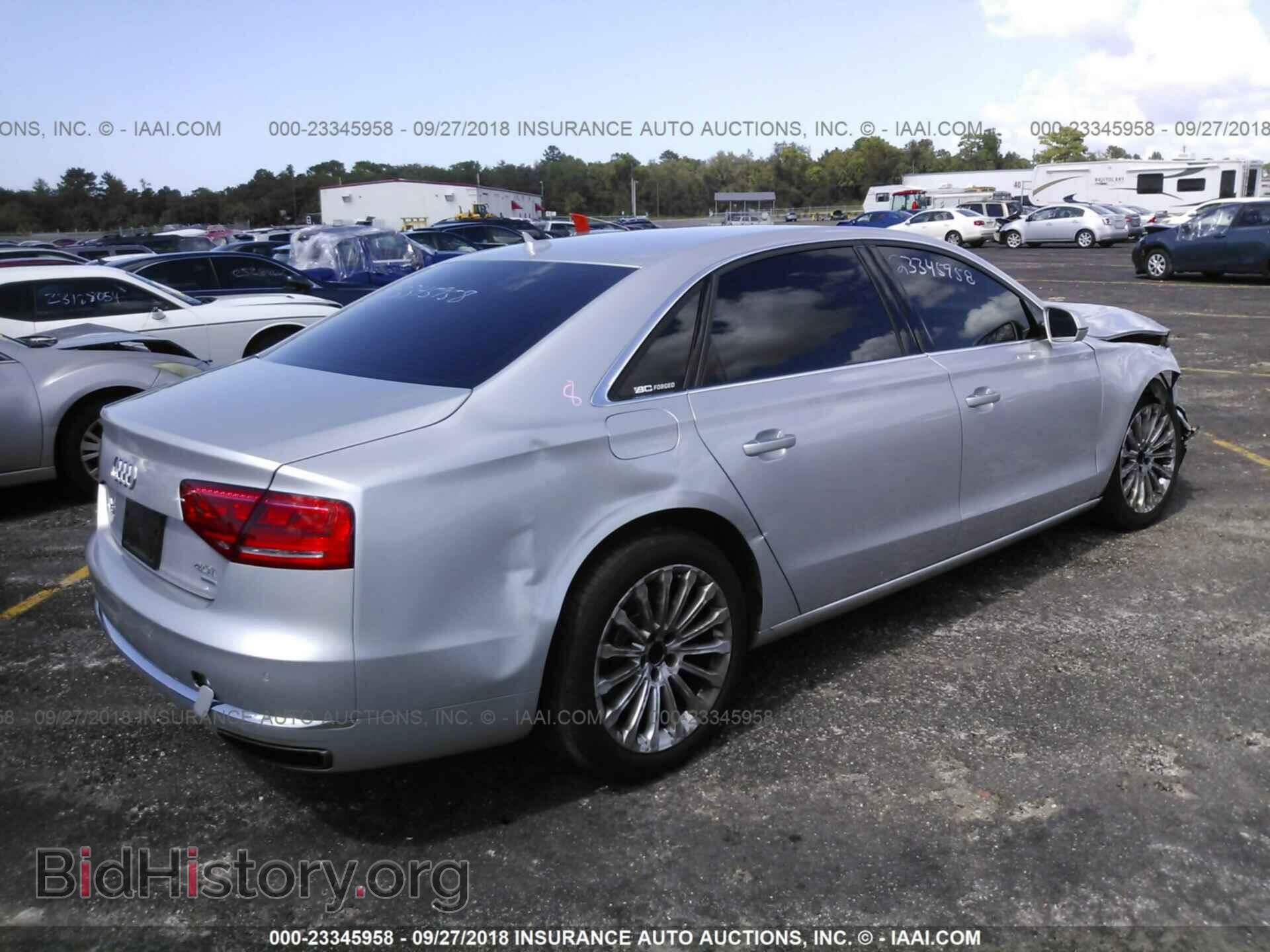 2013 Audi A8 - VIN: WAUR2AFD6DN018008 - Photo 4
