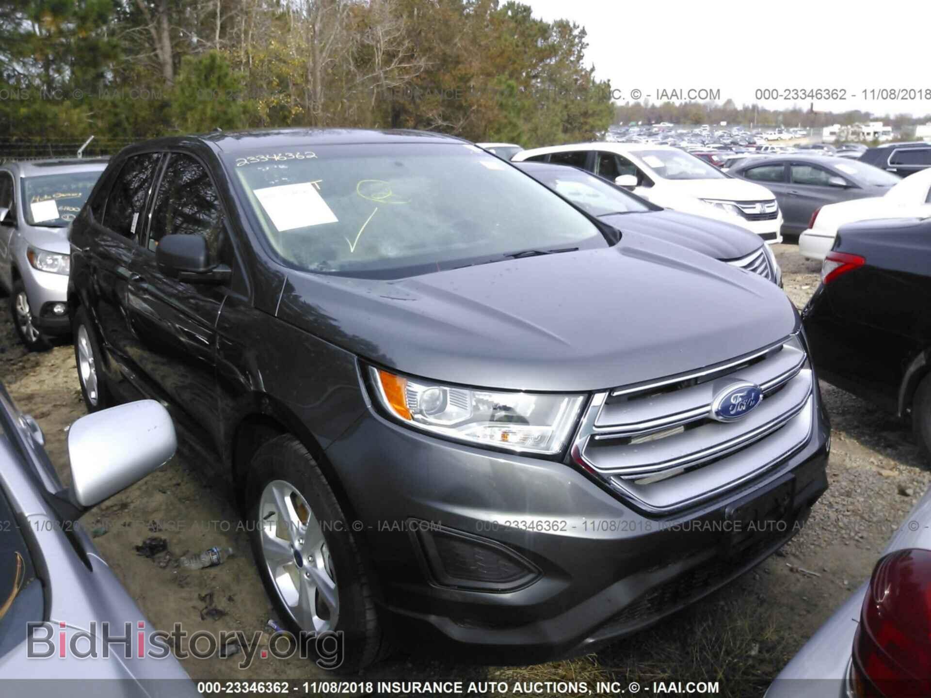 Фотография 2FMTK3G84FBB39667 - Ford Edge 2015