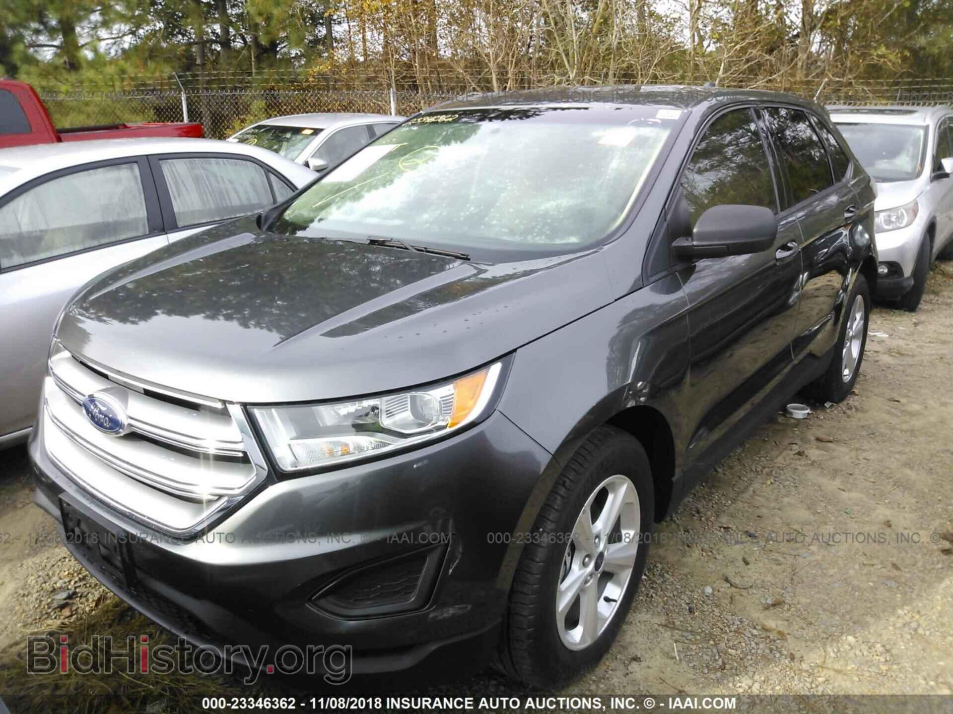 2015 Ford Edge - VIN: 2FMTK3G84FBB39667 - Фото 2