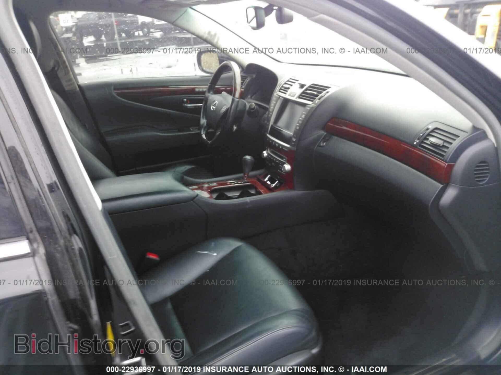 2012 LEXUS LS - VIN: JTHGL5EF2C5045530 - Фото 5