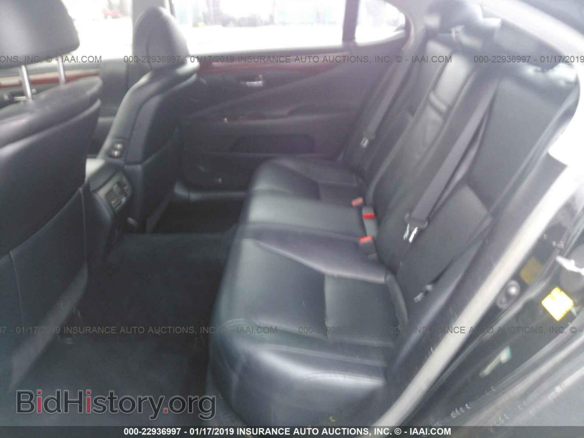 2012 LEXUS LS - VIN: JTHGL5EF2C5045530 - Фото 8