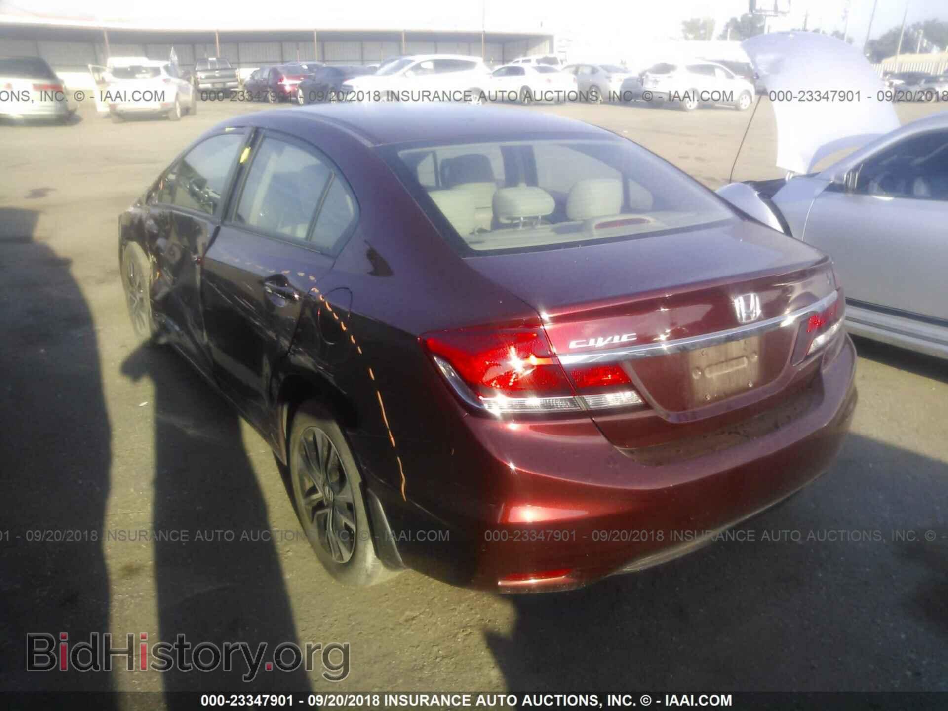 2013 HONDA CIVIC - VIN: 19XFB2F85DE237948 - Фото 3