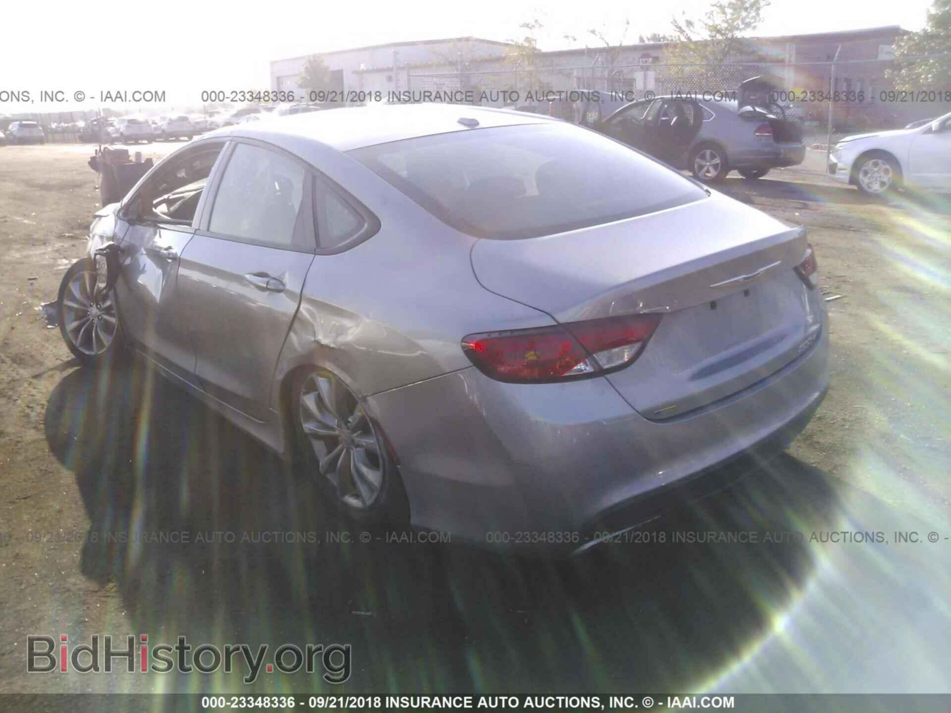 2015 Chrysler 200 - VIN: 1C3CCCBB1FN670645 - Фото 3