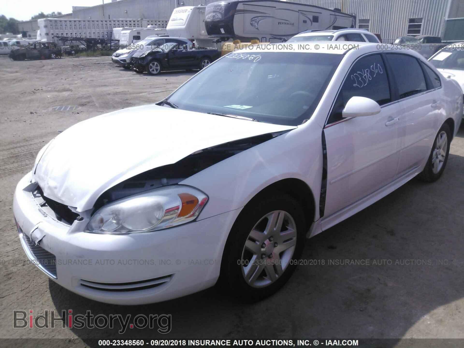 2012 CHEVROLET IMPALA - VIN: 2G1WG5E30C1140038 - Фото 2
