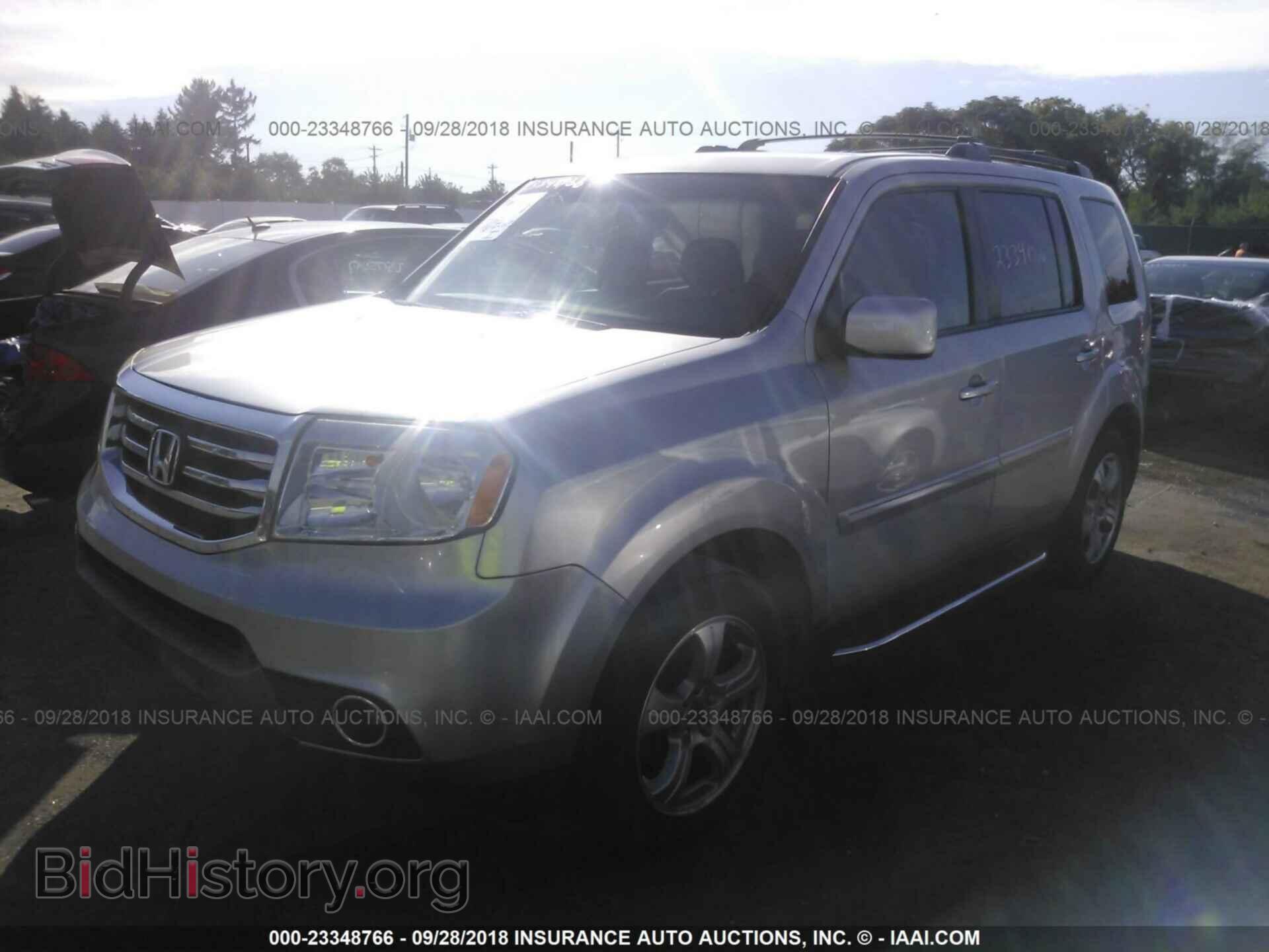 2012 Honda Pilot - VIN: 5FNYF4H41CB044496 - Photo 2