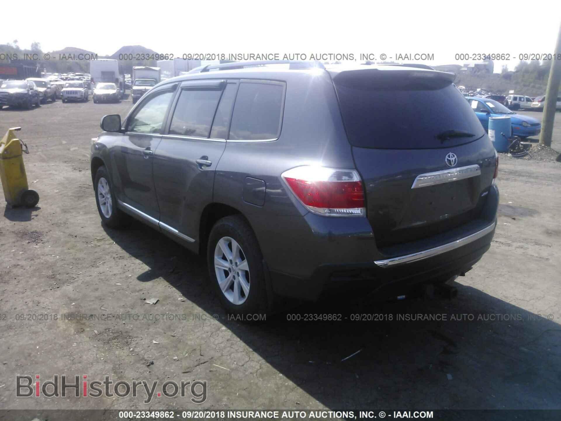 2012 TOYOTA HIGHLANDER - VIN: 5TDBK3EH1CS138151 - Фото 3