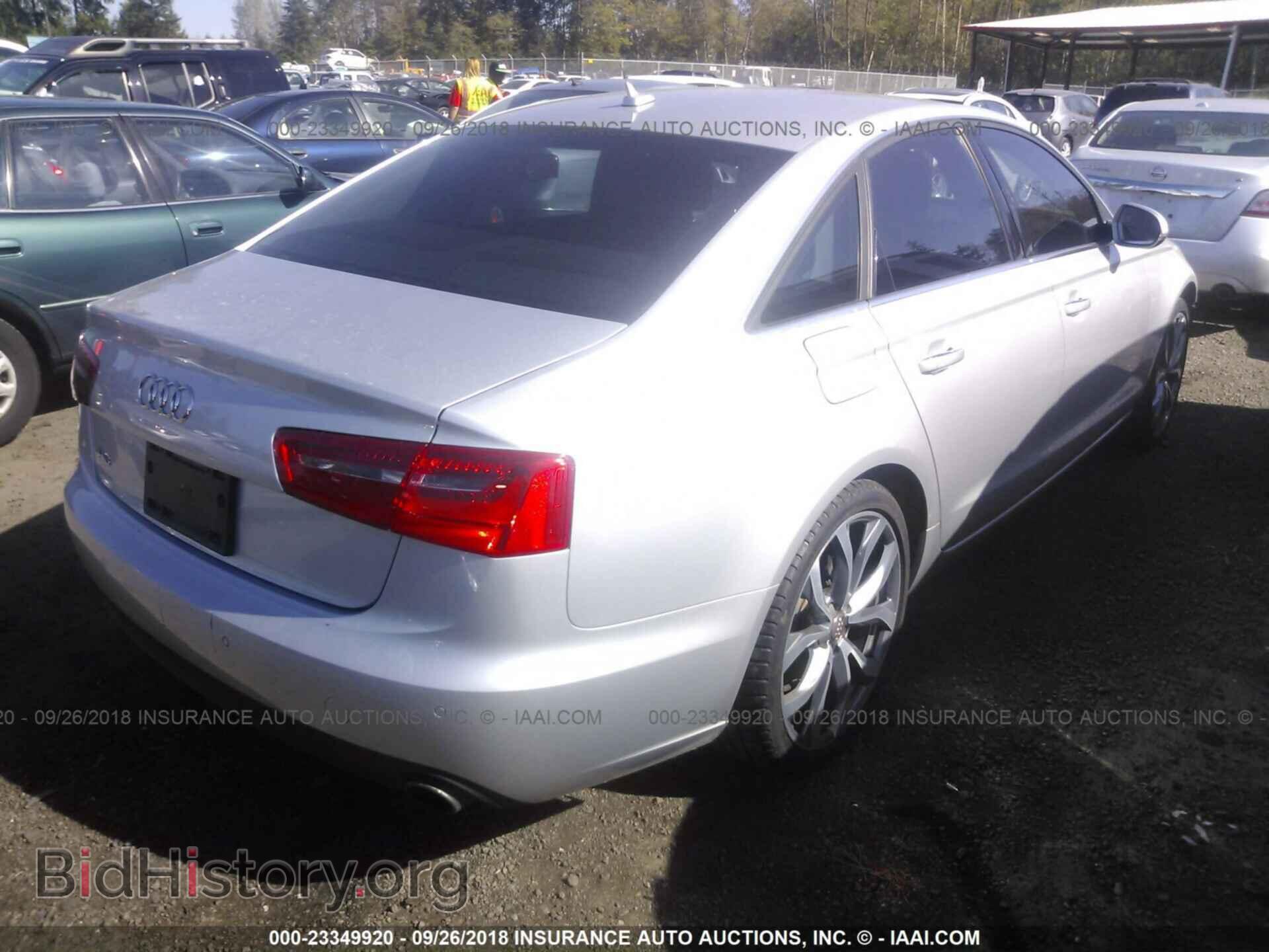 2013 Audi A6 - VIN: WAUGFAFC4DN139347 - Фото 4