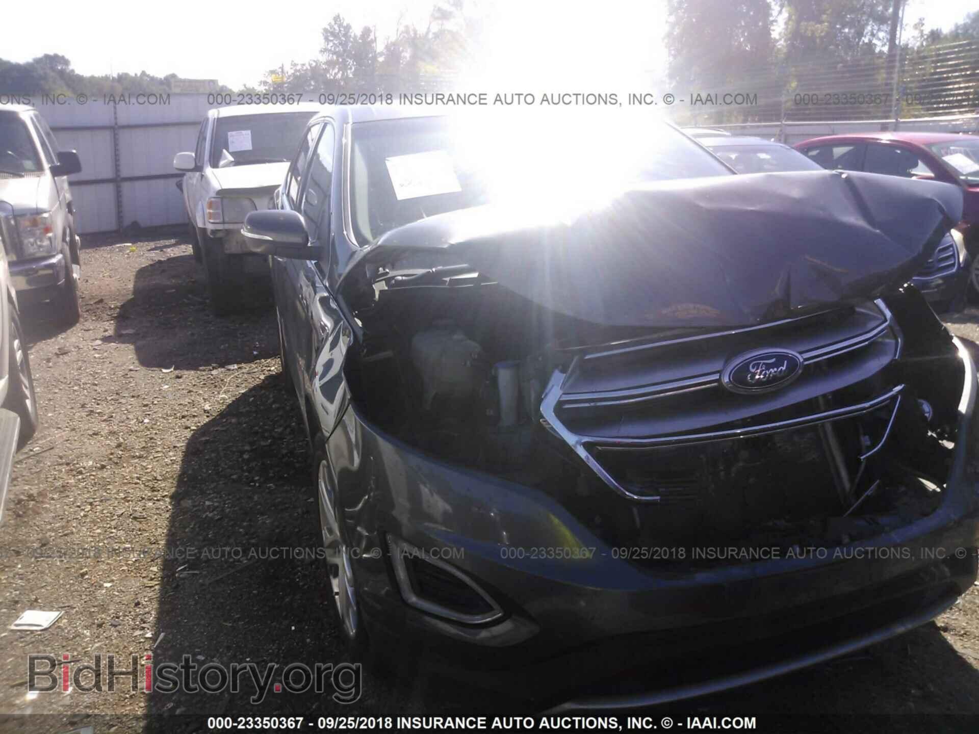 Фотография 2FMTK4K90FBB35184 - Ford Edge 2015