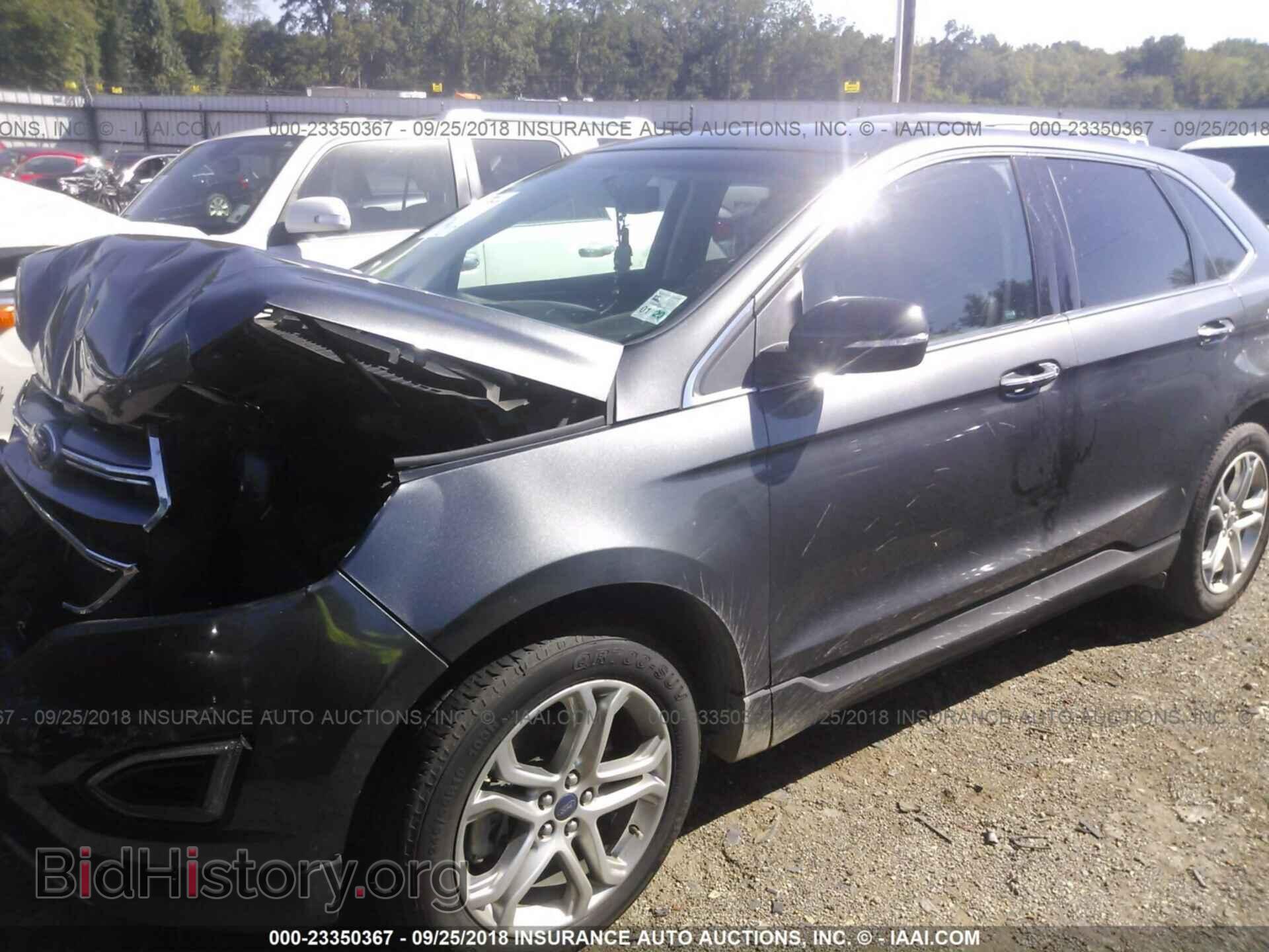 2015 Ford Edge - VIN: 2FMTK4K90FBB35184 - Фото 2