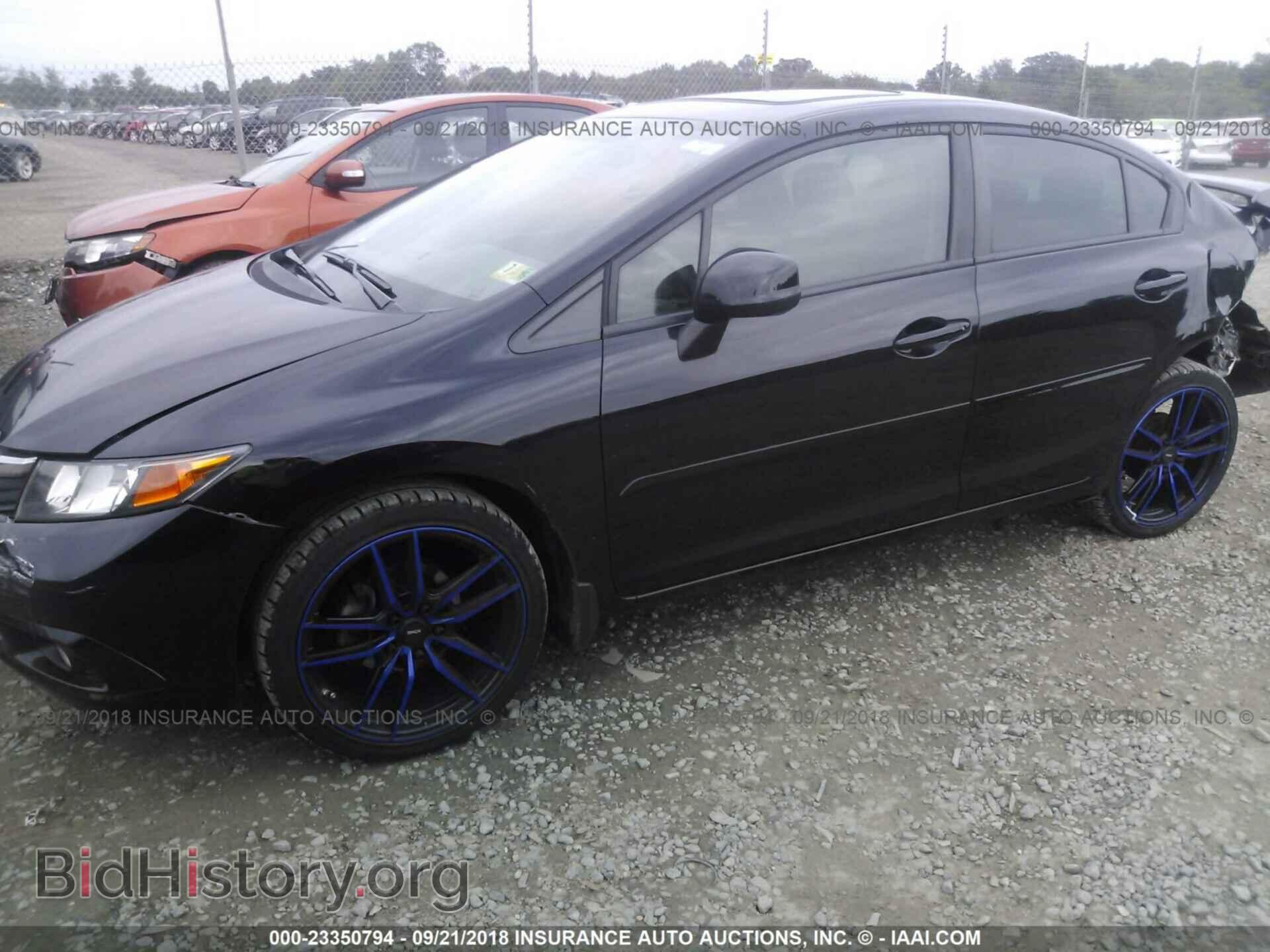 2012 Honda Civic - VIN: 2HGFB2E52CH524255 - Photo 2