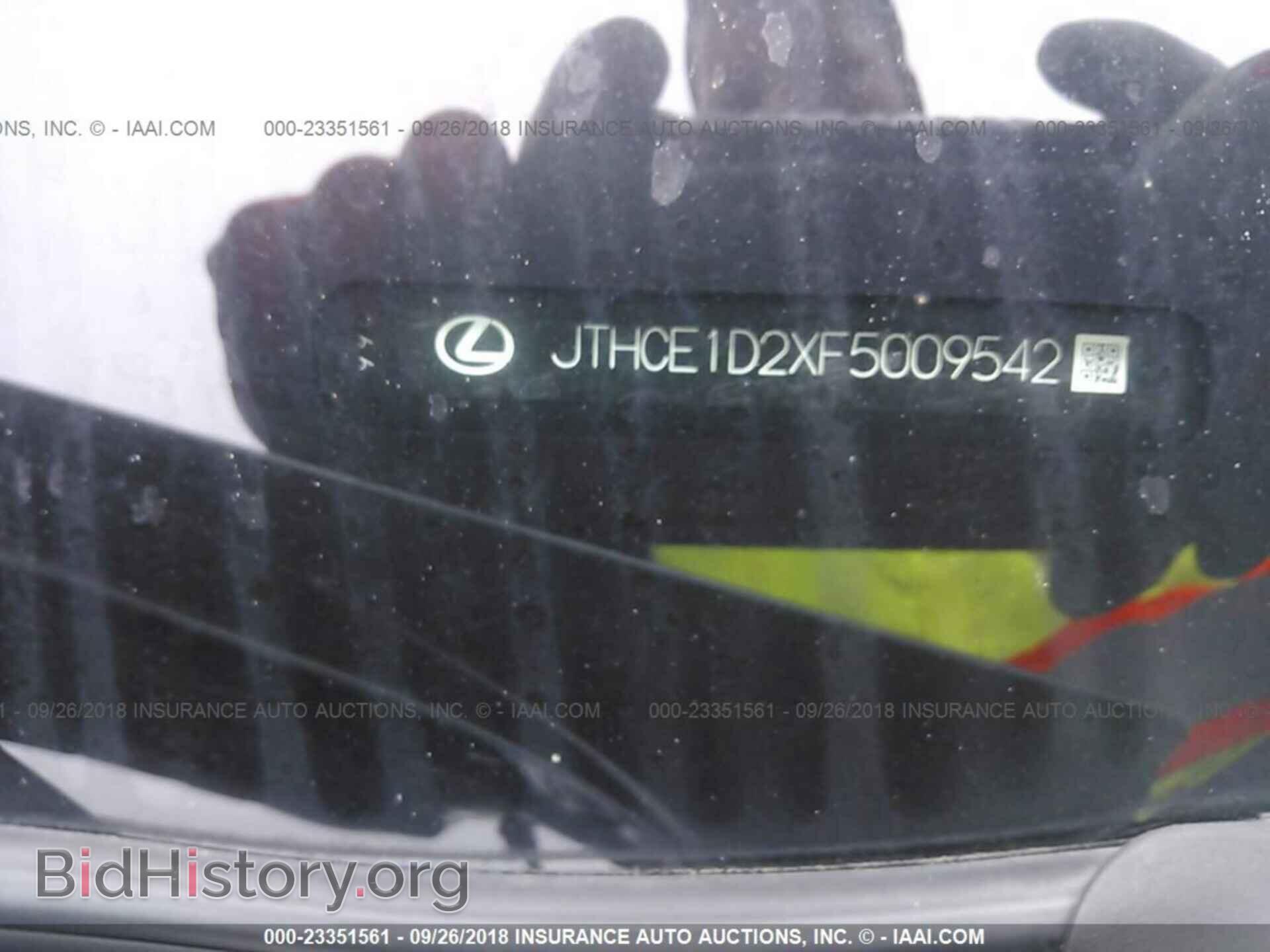 2015 Lexus Is - VIN: JTHCE1D2XF5009542 - Фото 9