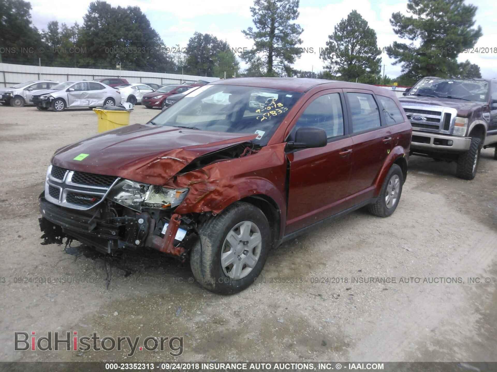 2012 Dodge Journey - VIN: 3C4PDCAB8CT373167 - Фото 2