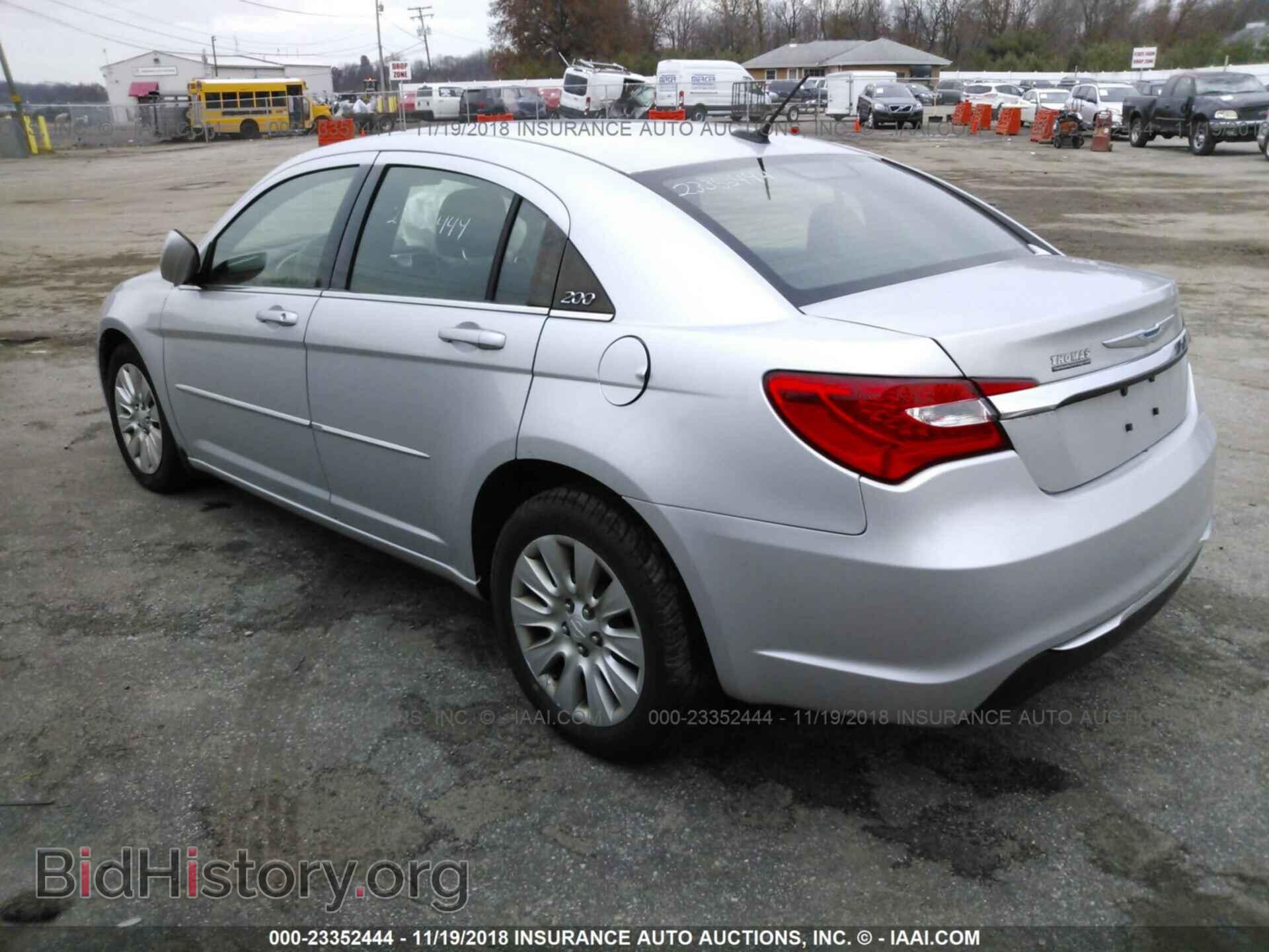 2012 Chrysler 200 - VIN: 1C3CCBAB8CN248606 - Фото 3