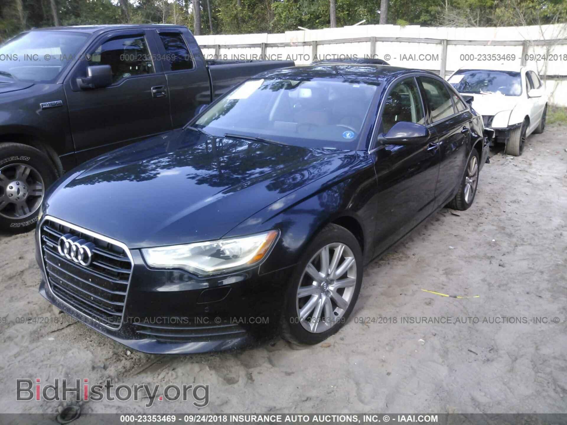 2013 Audi A6 - VIN: WAUGFAFC0DN130130 - Фото 2