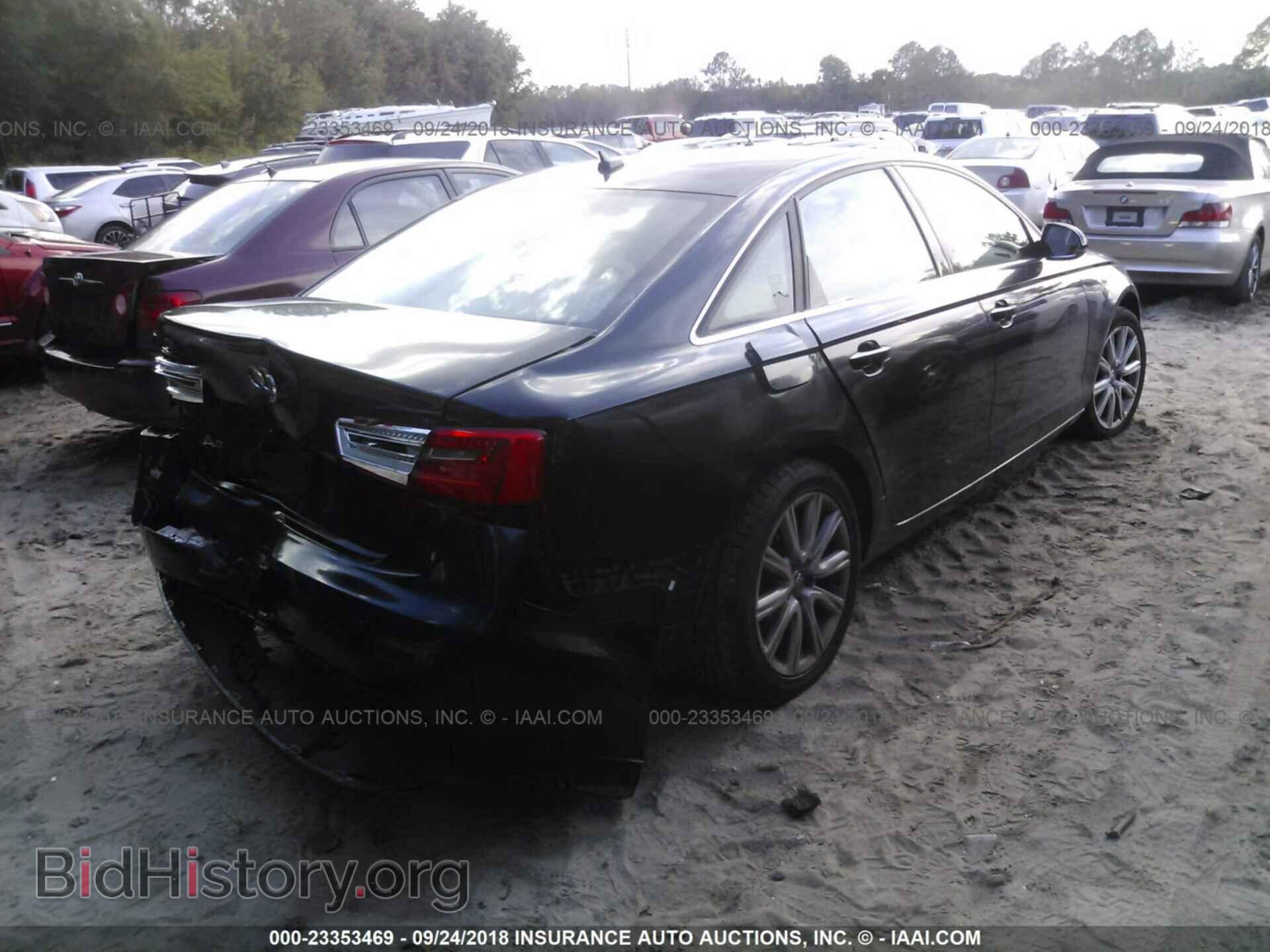 2013 Audi A6 - VIN: WAUGFAFC0DN130130 - Фото 4