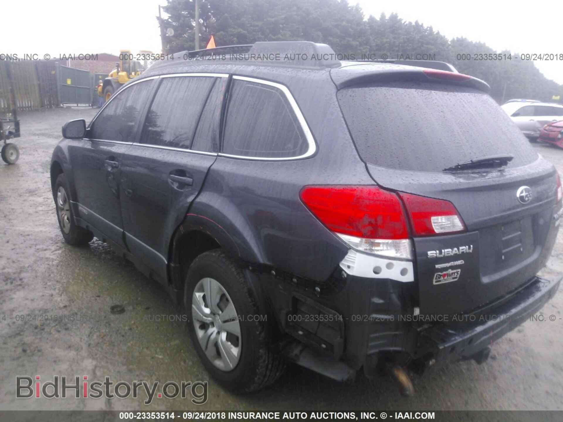 2012 SUBARU OUTBACK - VIN: 4S4BRBAC0C3211720 - Фото 3
