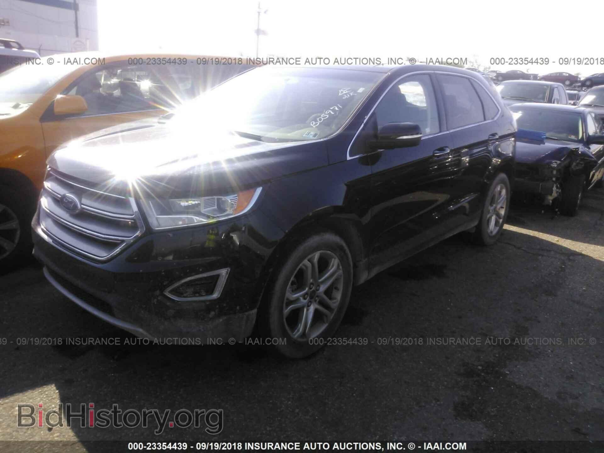 2018 Ford Edge - VIN: 2FMPK4K92JBB05971 - Фото 2
