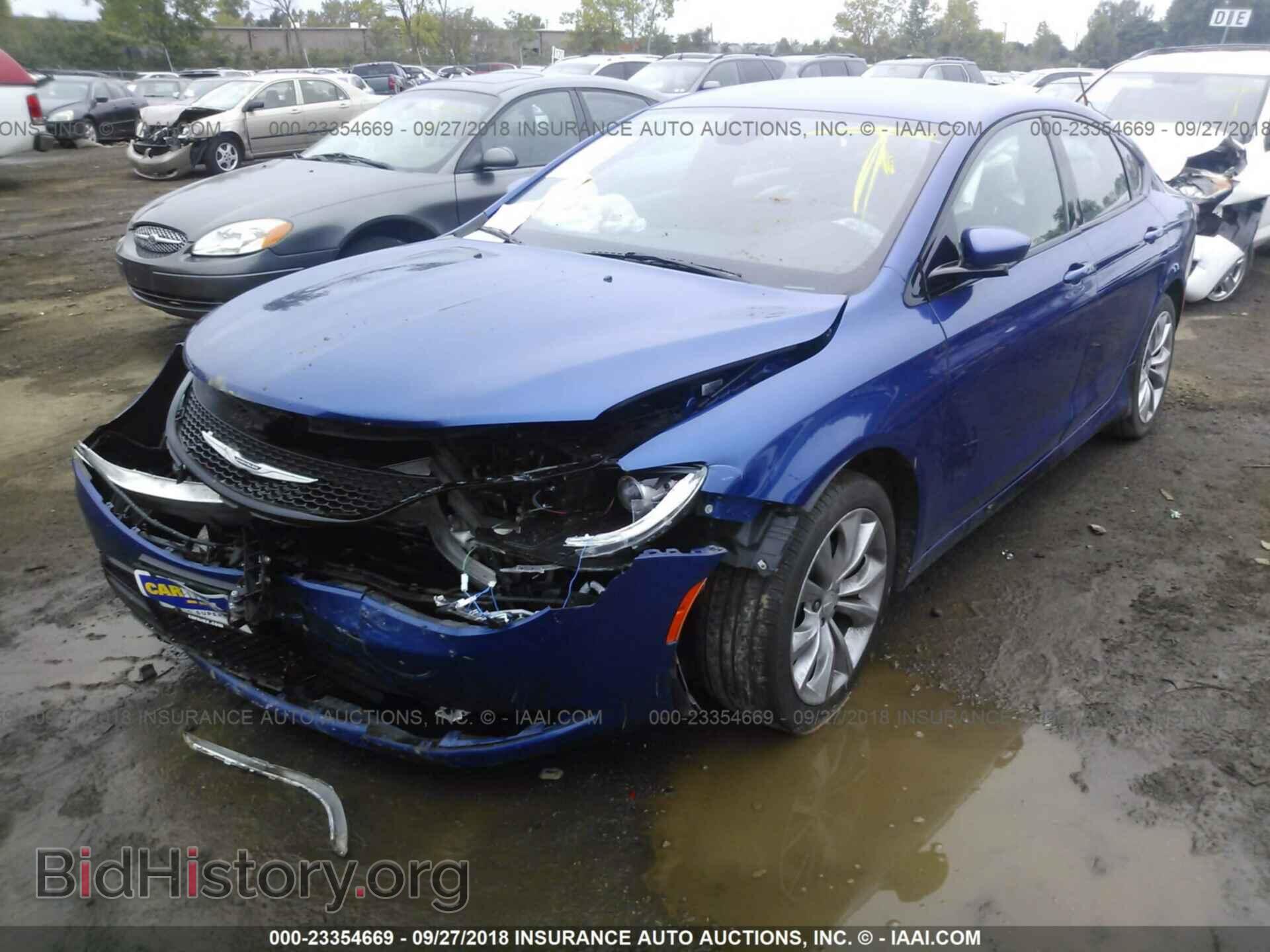 2015 Chrysler 200 - VIN: 1C3CCCBB1FN718001 - Фото 2