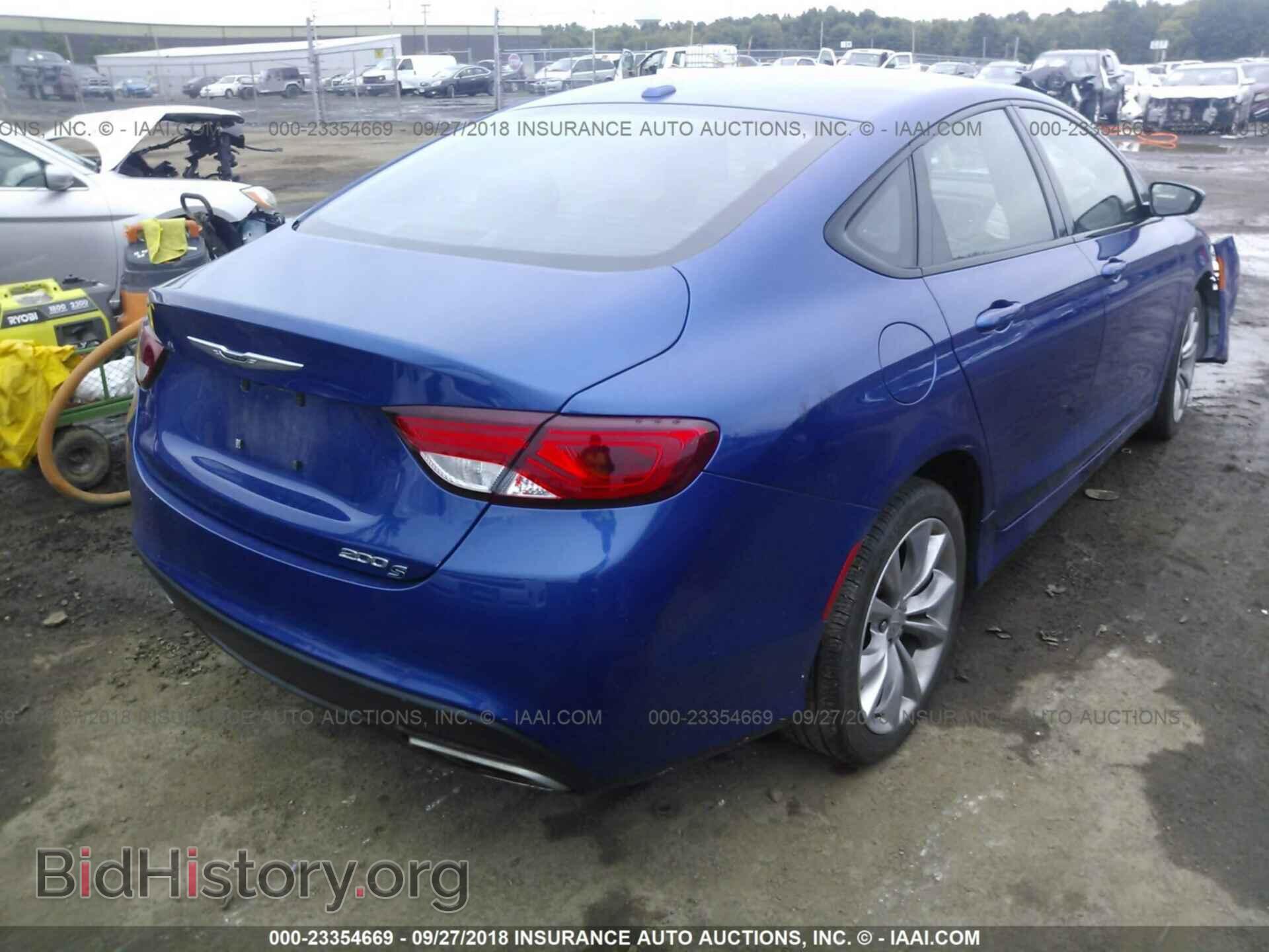 2015 Chrysler 200 - VIN: 1C3CCCBB1FN718001 - Фото 4