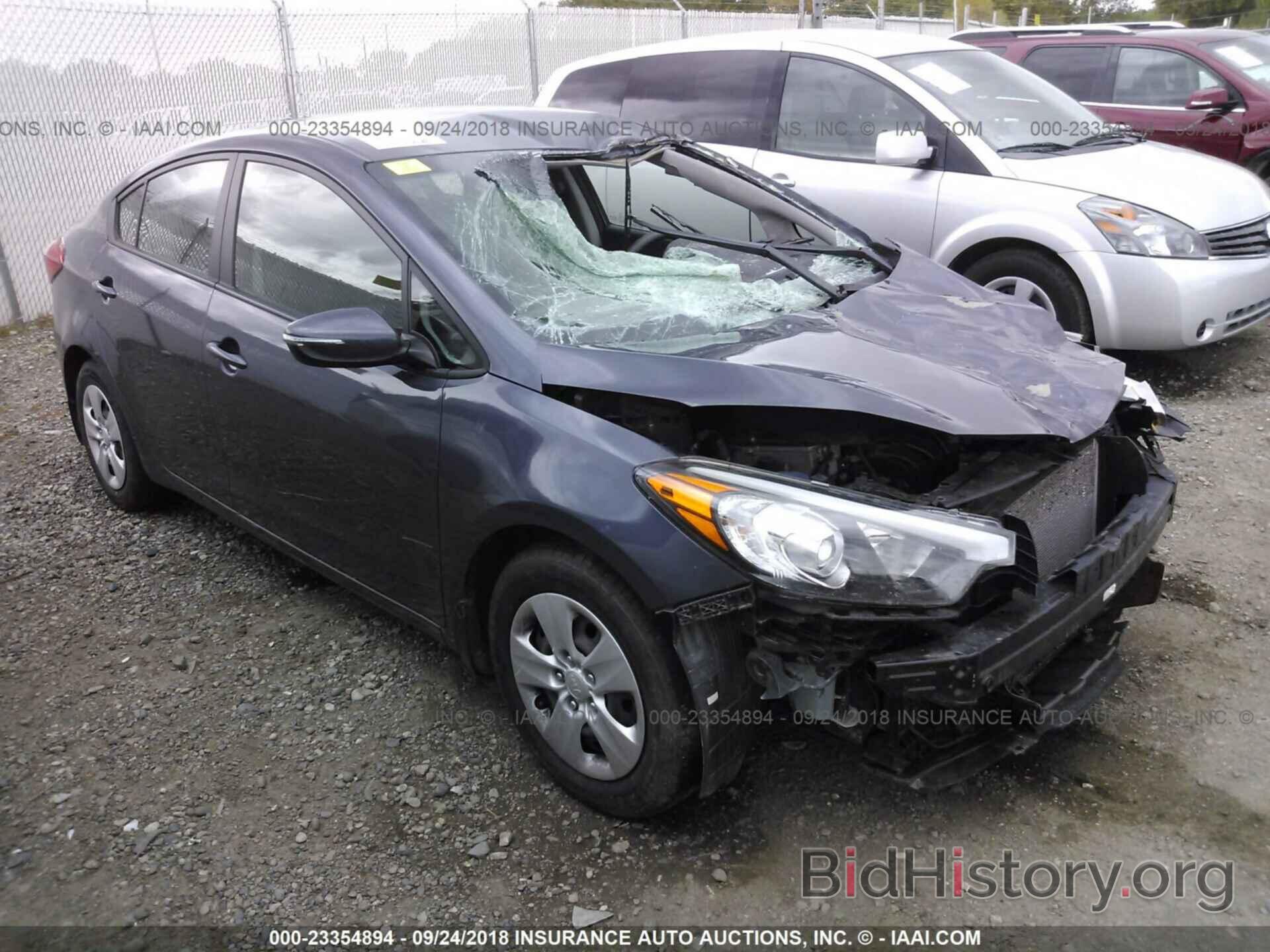 Photo KNAFX4A6XF5320256 - KIA FORTE 2015