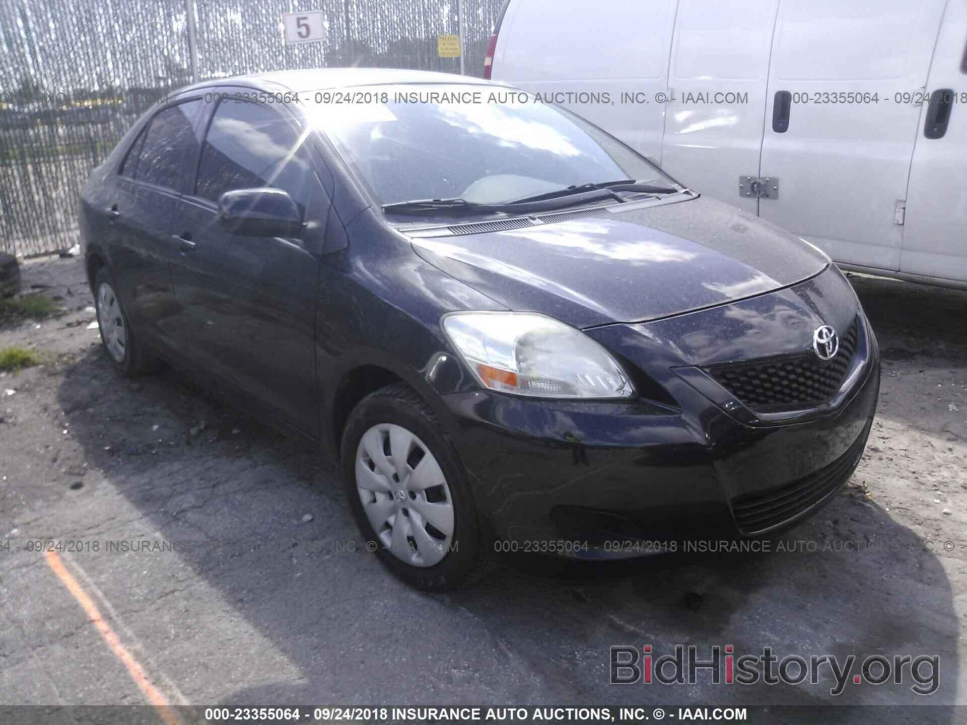 Photo JTDBT4K36CL018004 - TOYOTA YARIS 2012