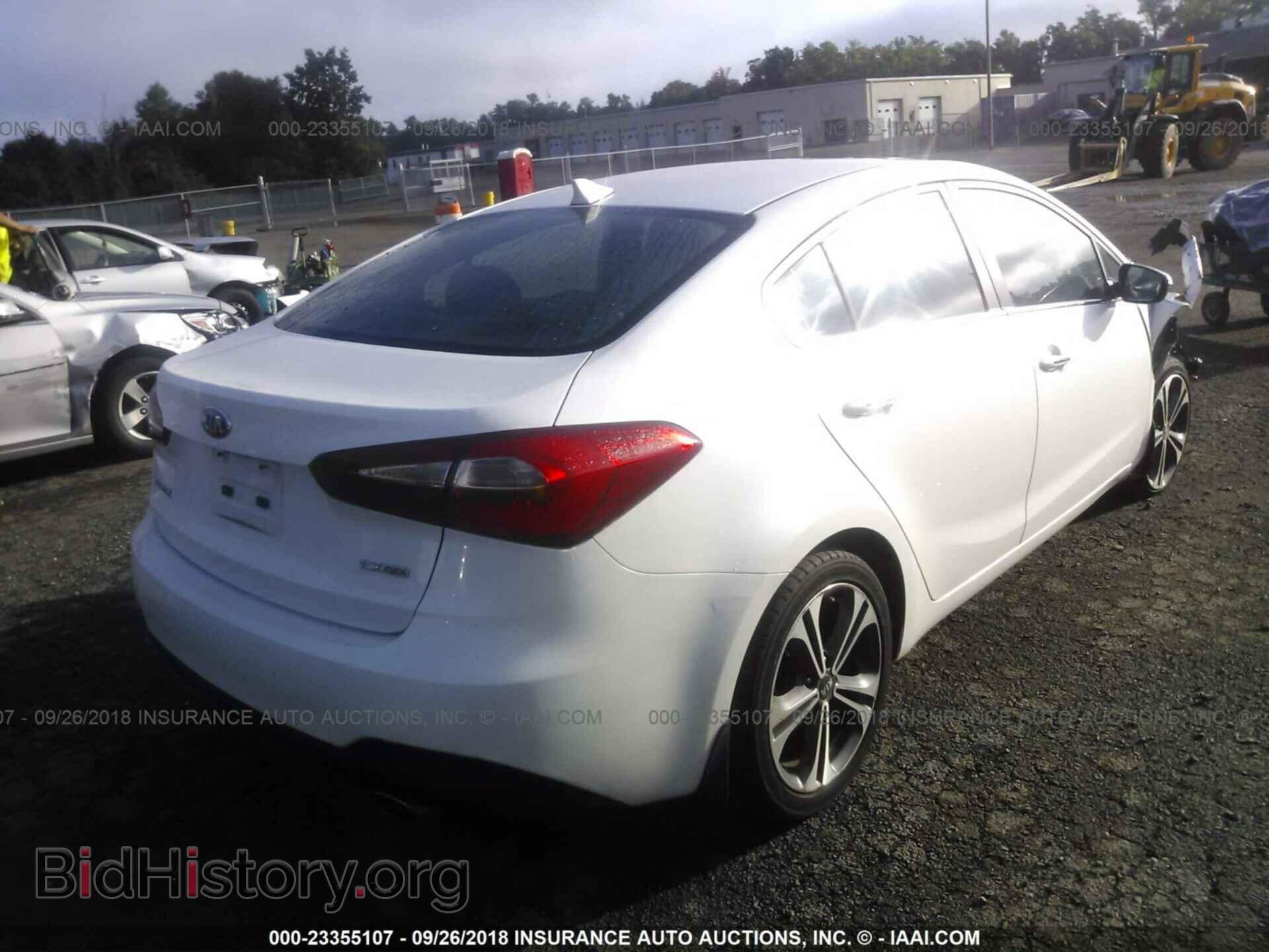 2014 KIA FORTE - VIN: KNAFZ4A84E5065372 - Фото 4