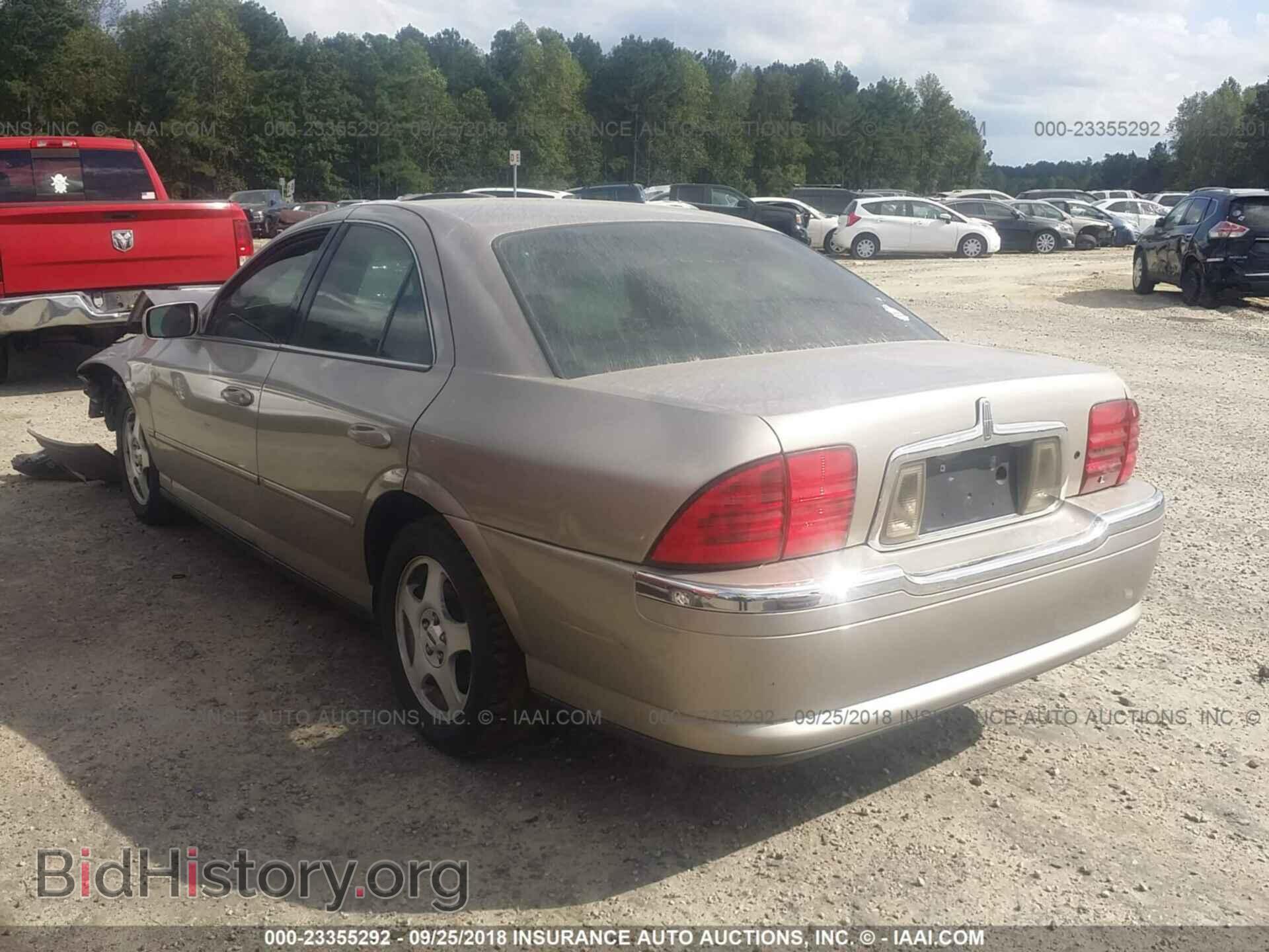 2000 LINCOLN LS - VIN: 1LNHM87A2YY896122 - Photo 3