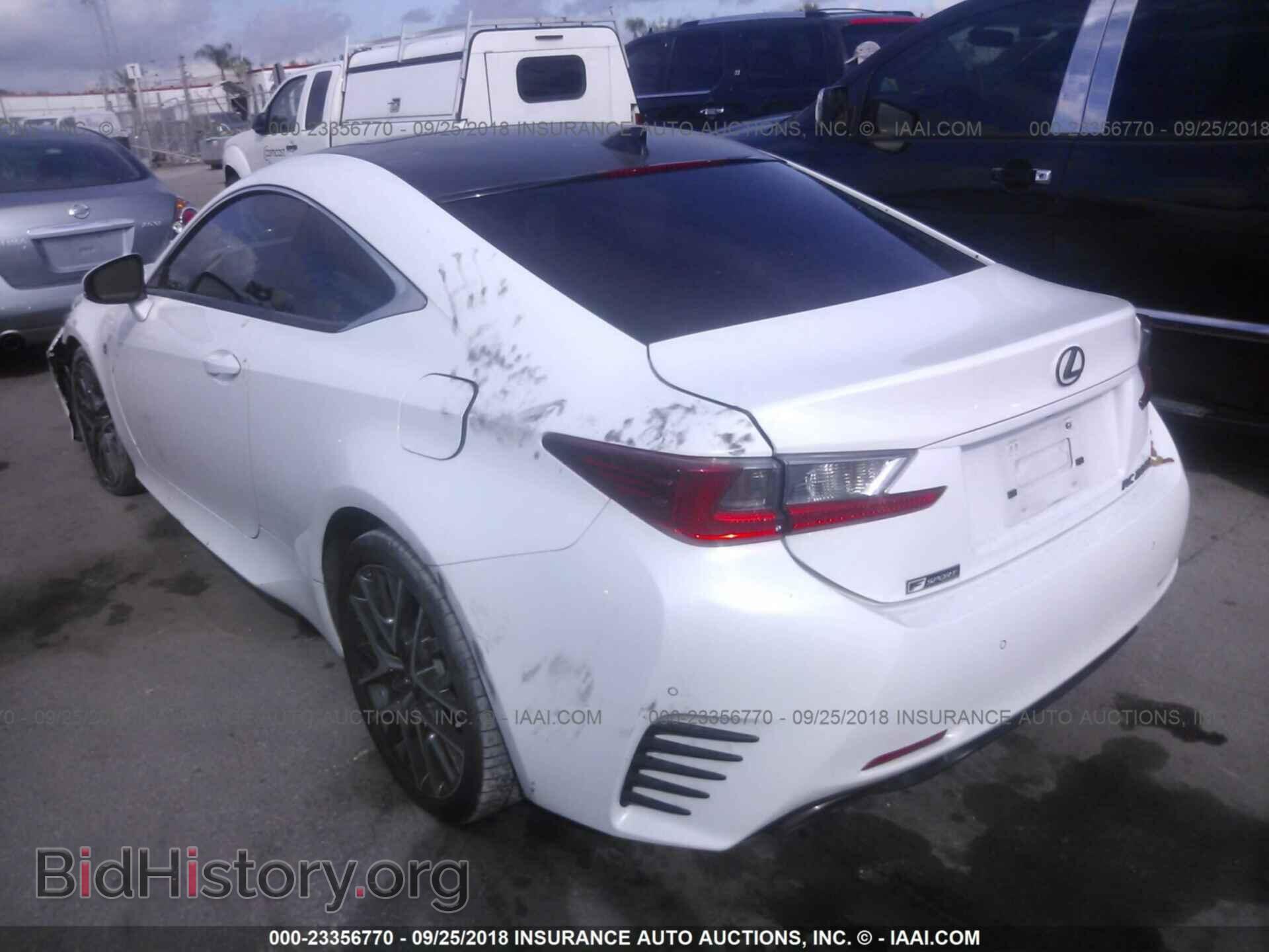 2016 Lexus Rc - VIN: JTHHA5BC6G5000732 - Фото 3