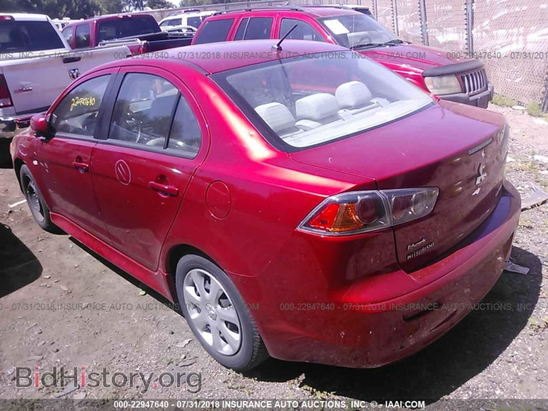 2014 MITSUBISHI LANCER - VIN: JA32U2FU3EU017327 - Фото 3