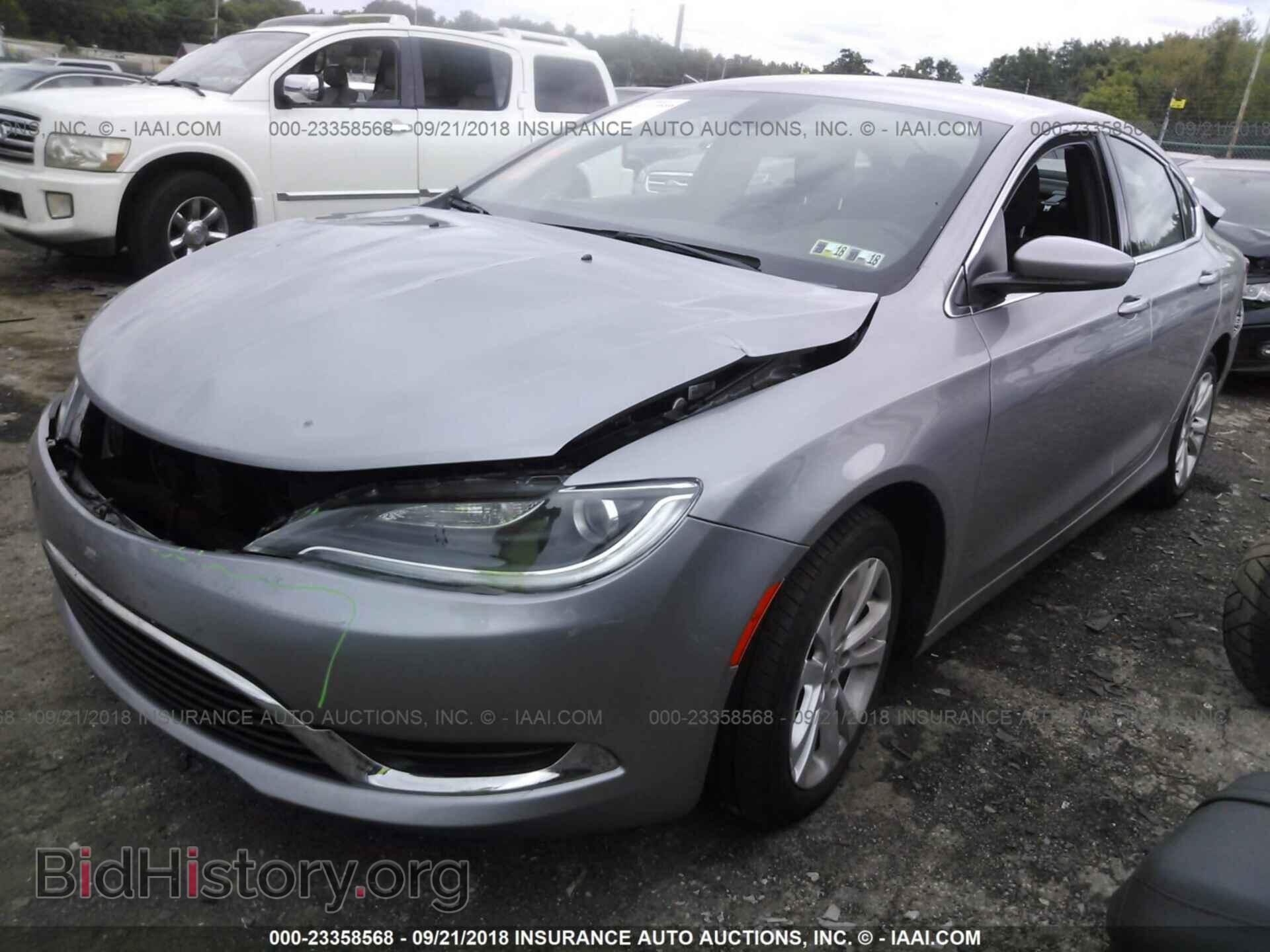 2016 Chrysler 200 - VIN: 1C3CCCAB2GN142194 - Фото 2