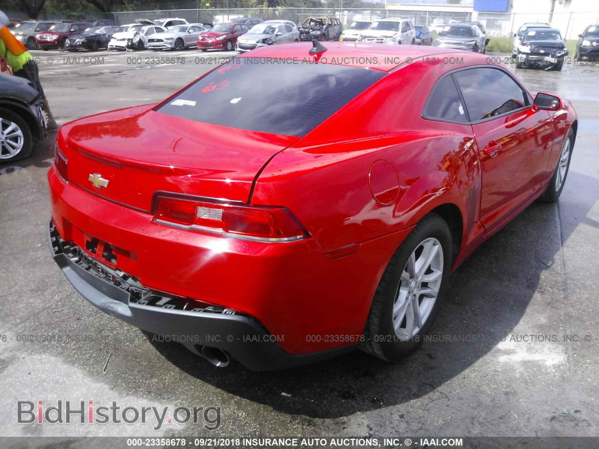 2015 CHEVROLET CAMARO - VIN: 2G1FB1E31F9295128 - Фото 4