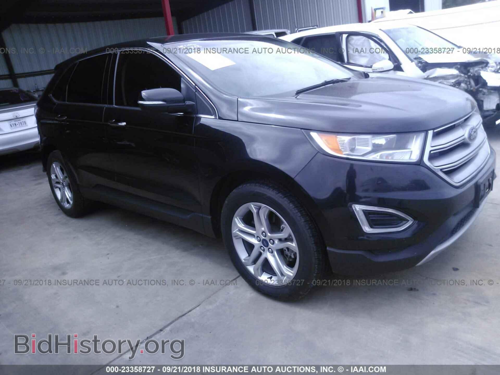 Фотография 2FMTK3K83FBB48075 - Ford Edge 2015