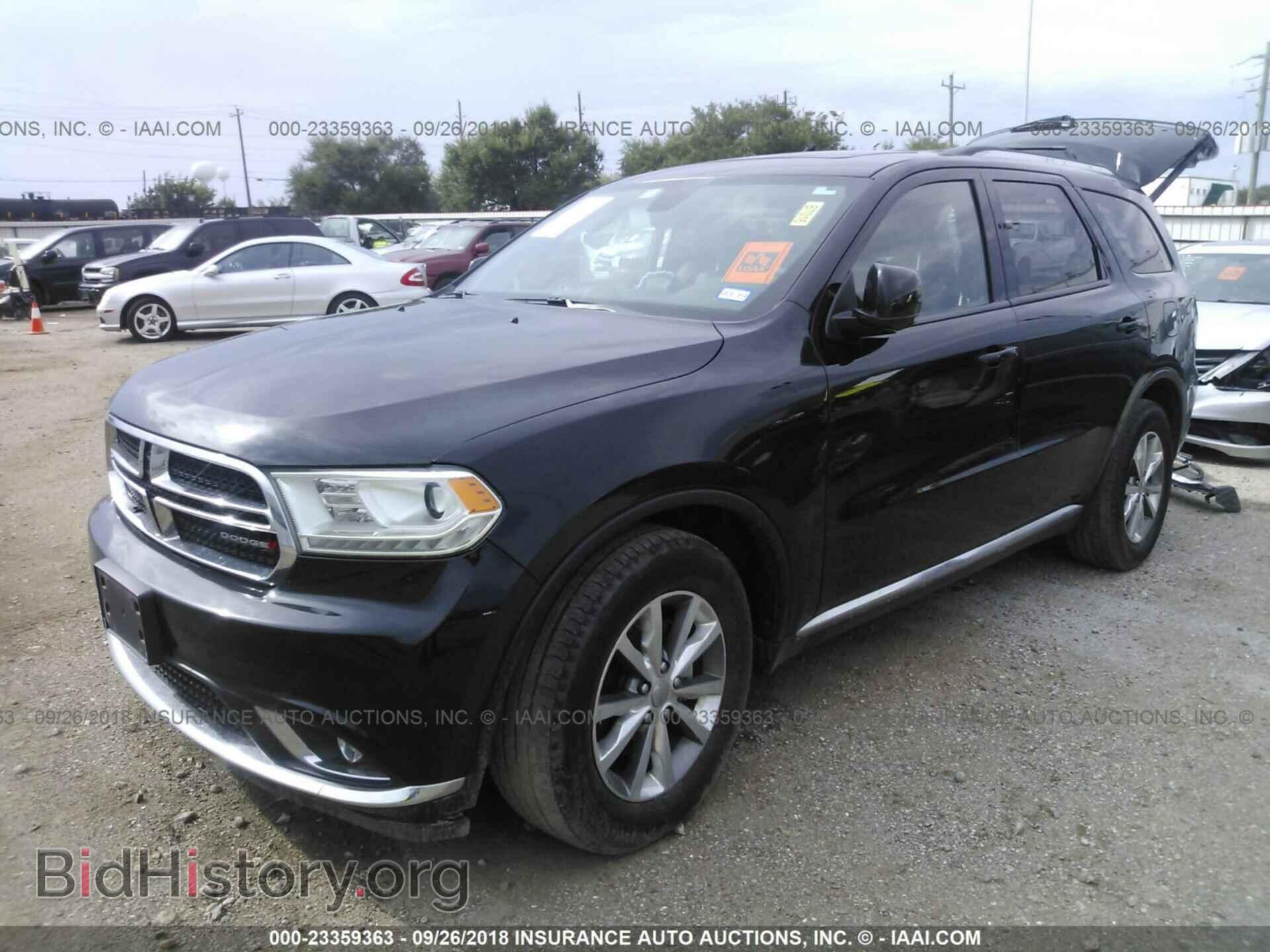 2015 Dodge Durango - VIN: 1C4RDHDG1FC766019 - Фото 2