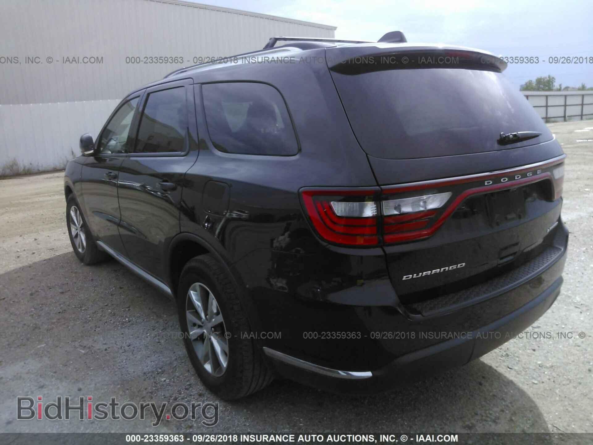 2015 Dodge Durango - VIN: 1C4RDHDG1FC766019 - Фото 3