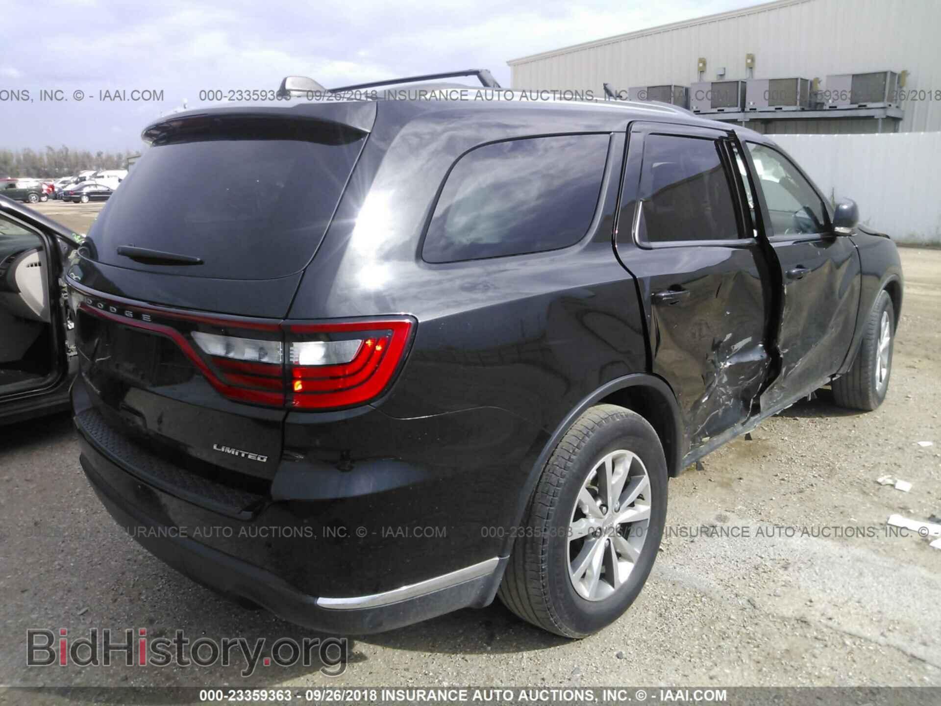 2015 Dodge Durango - VIN: 1C4RDHDG1FC766019 - Фото 4